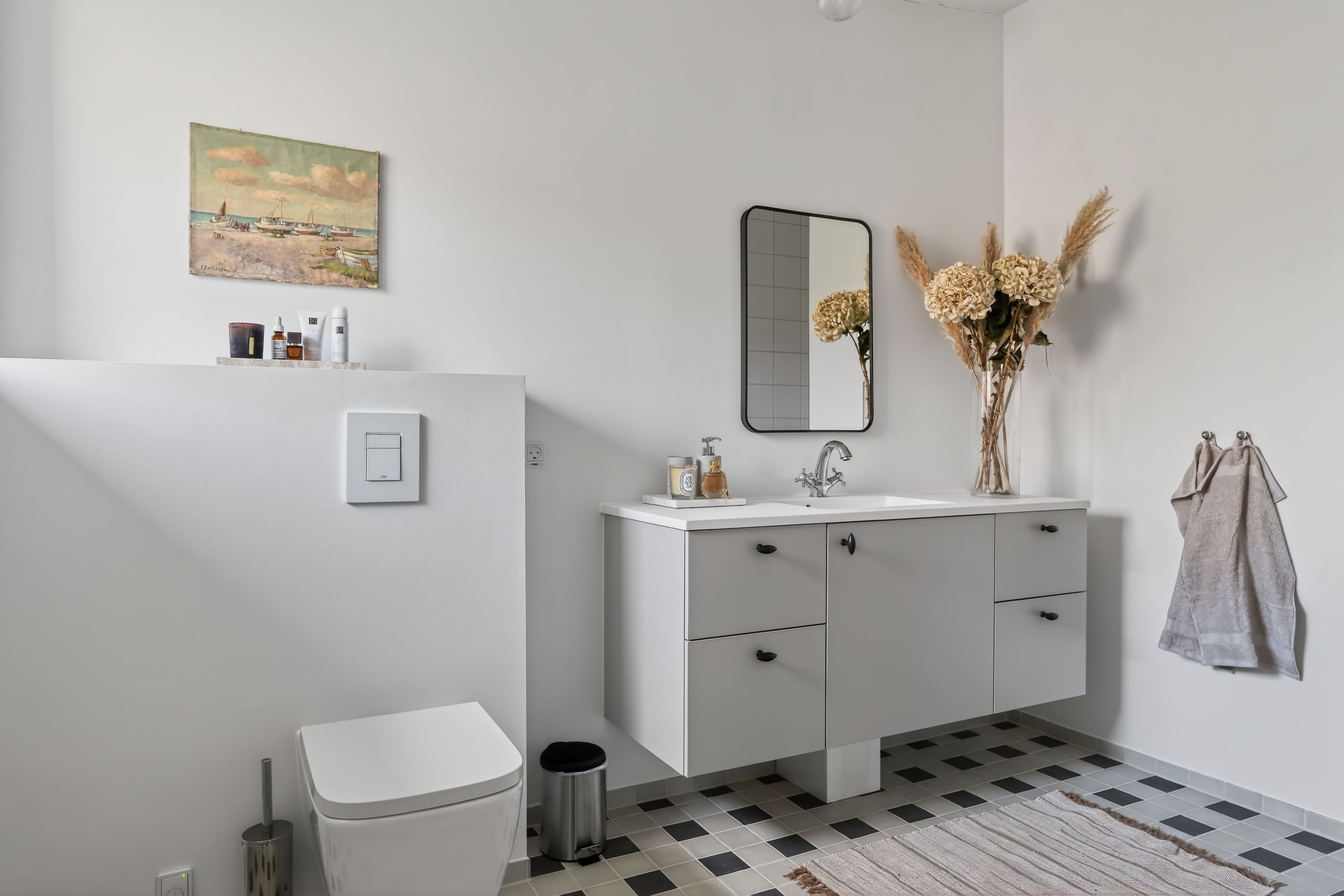 Fremhævet badeværelse billede i fuldskærmstilstand. Billede af Mosesvinget 8, Nyrup, 4500 Nykøbing Sj