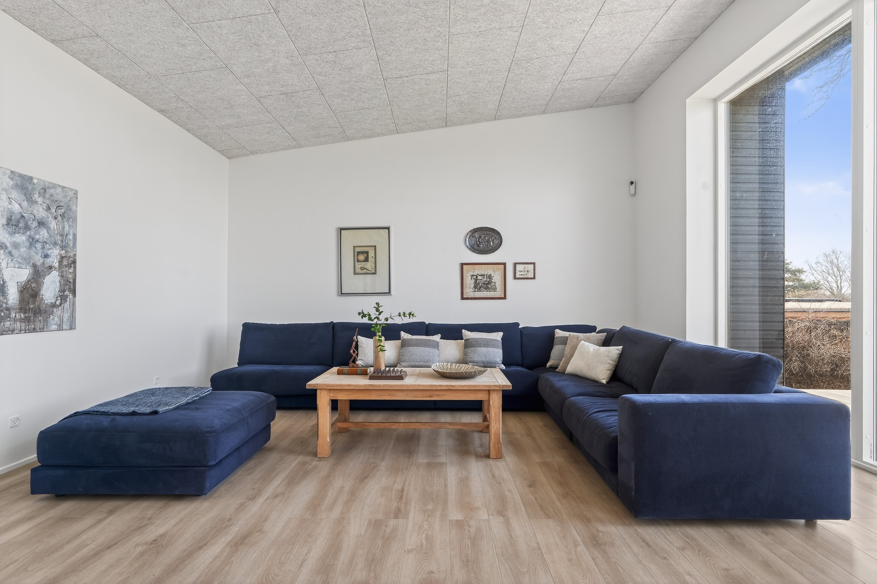 Fremhævet stue billede i fuldskærmstilstand. Billede af Mosesvinget 8, Nyrup, 4500 Nykøbing Sj