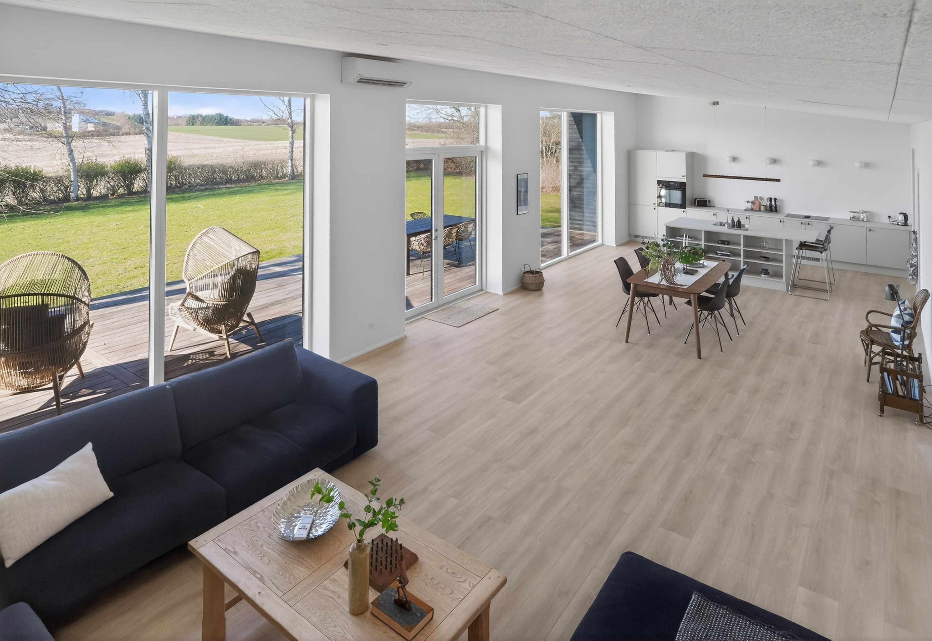 Fremhævet stue billede i fuldskærmstilstand. Billede af Mosesvinget 8, Nyrup, 4500 Nykøbing Sj