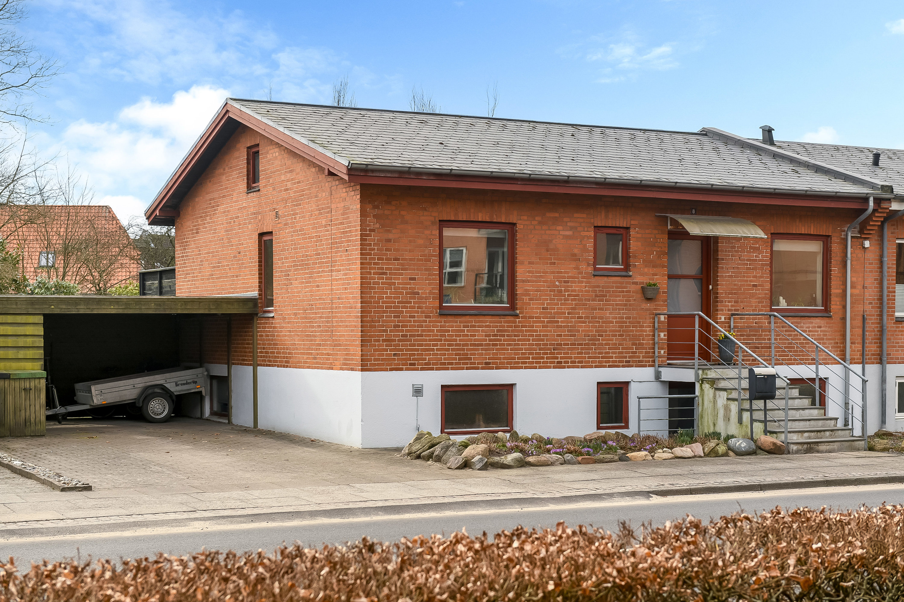 Fremhævet ejendommen billede i fuldskærmstilstand. Billede af Østre Alle 8, 7200 Grindsted