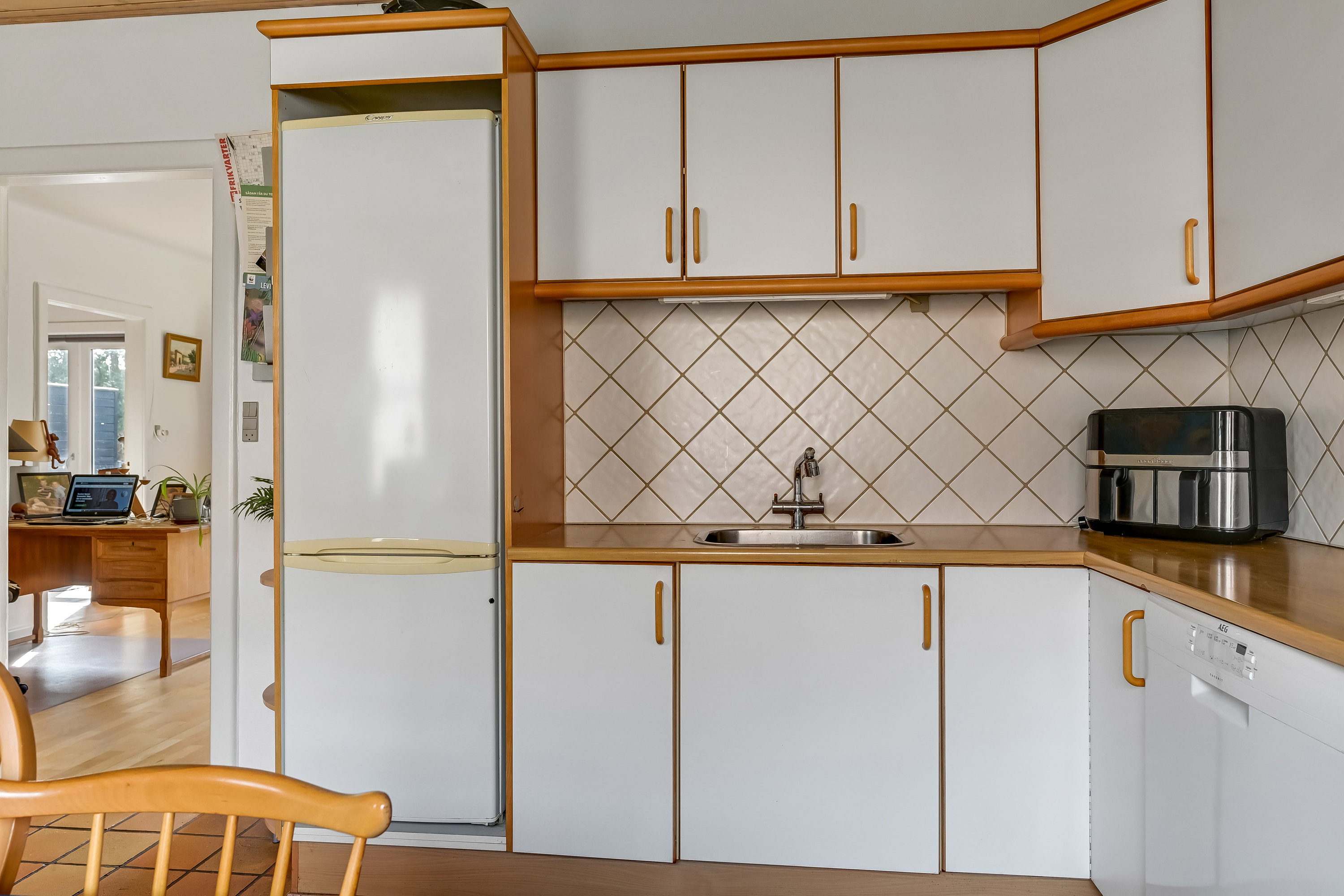 Fremhævet køkken billede i fuldskærmstilstand. Billede af Østre Alle 8, 7200 Grindsted