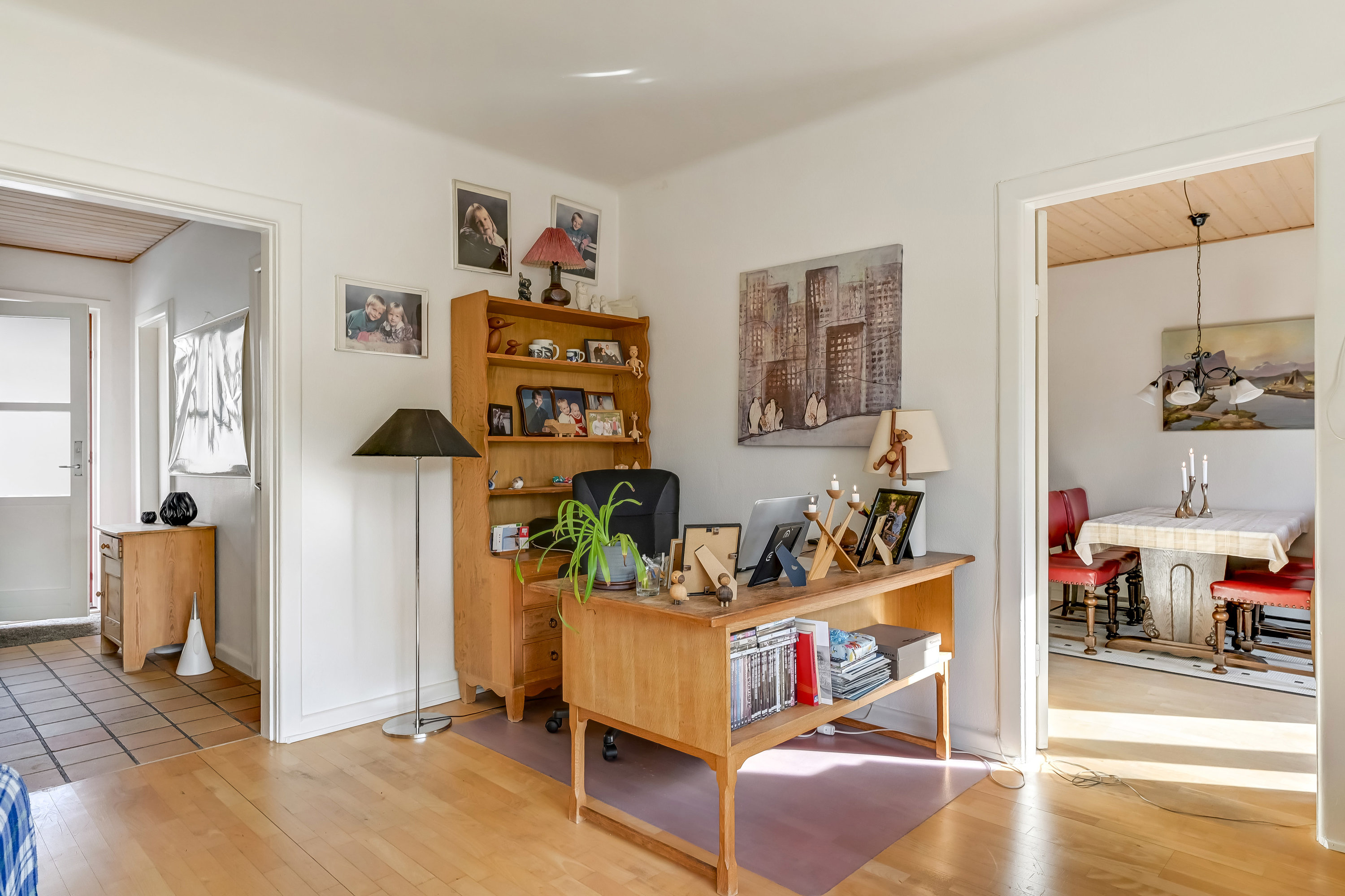 Fremhævet stue billede i fuldskærmstilstand. Billede af Østre Alle 8, 7200 Grindsted