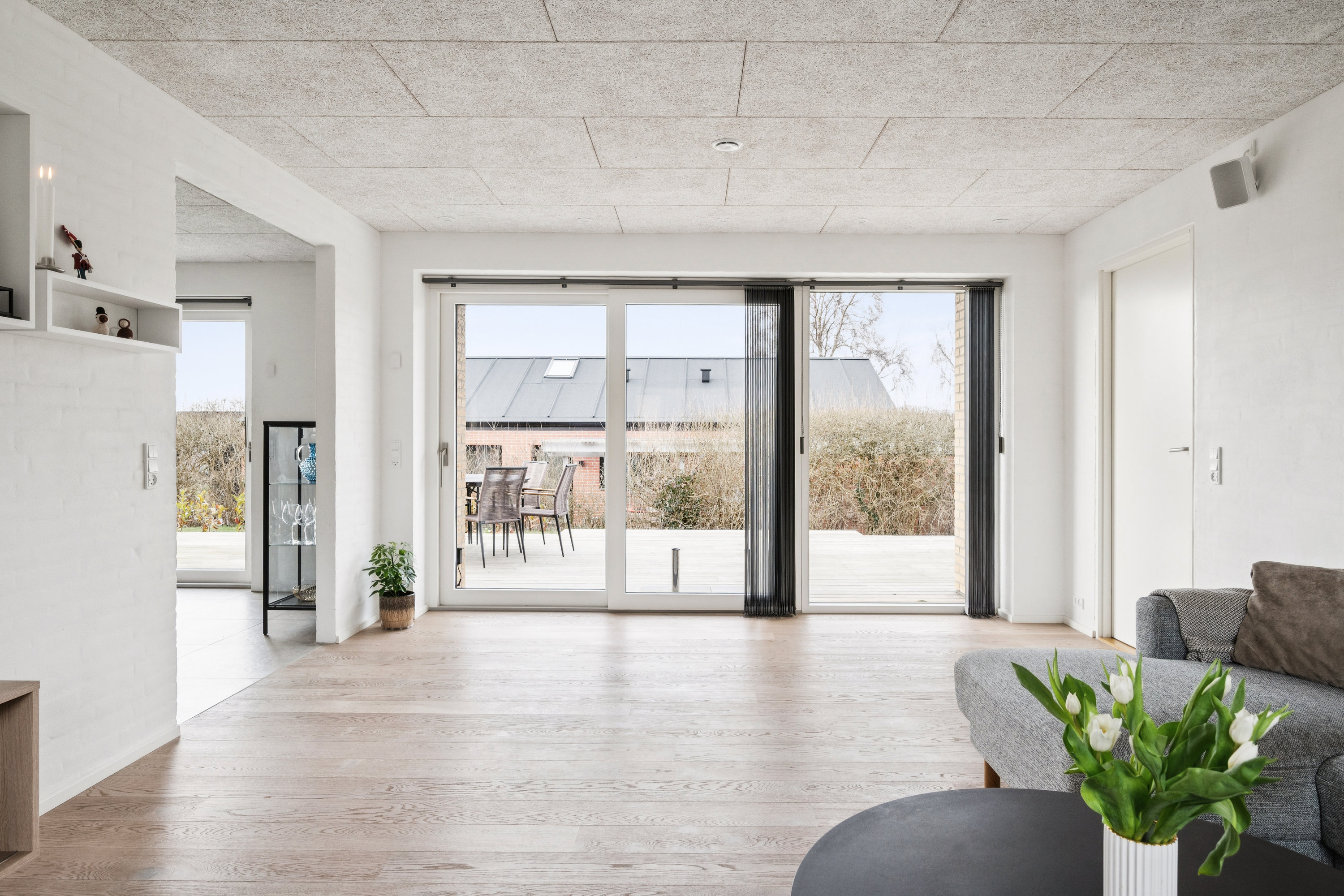 Fremhævet stue billede i fuldskærmstilstand. Billede af Gråstenvej 12, Søften, 8382 Hinnerup