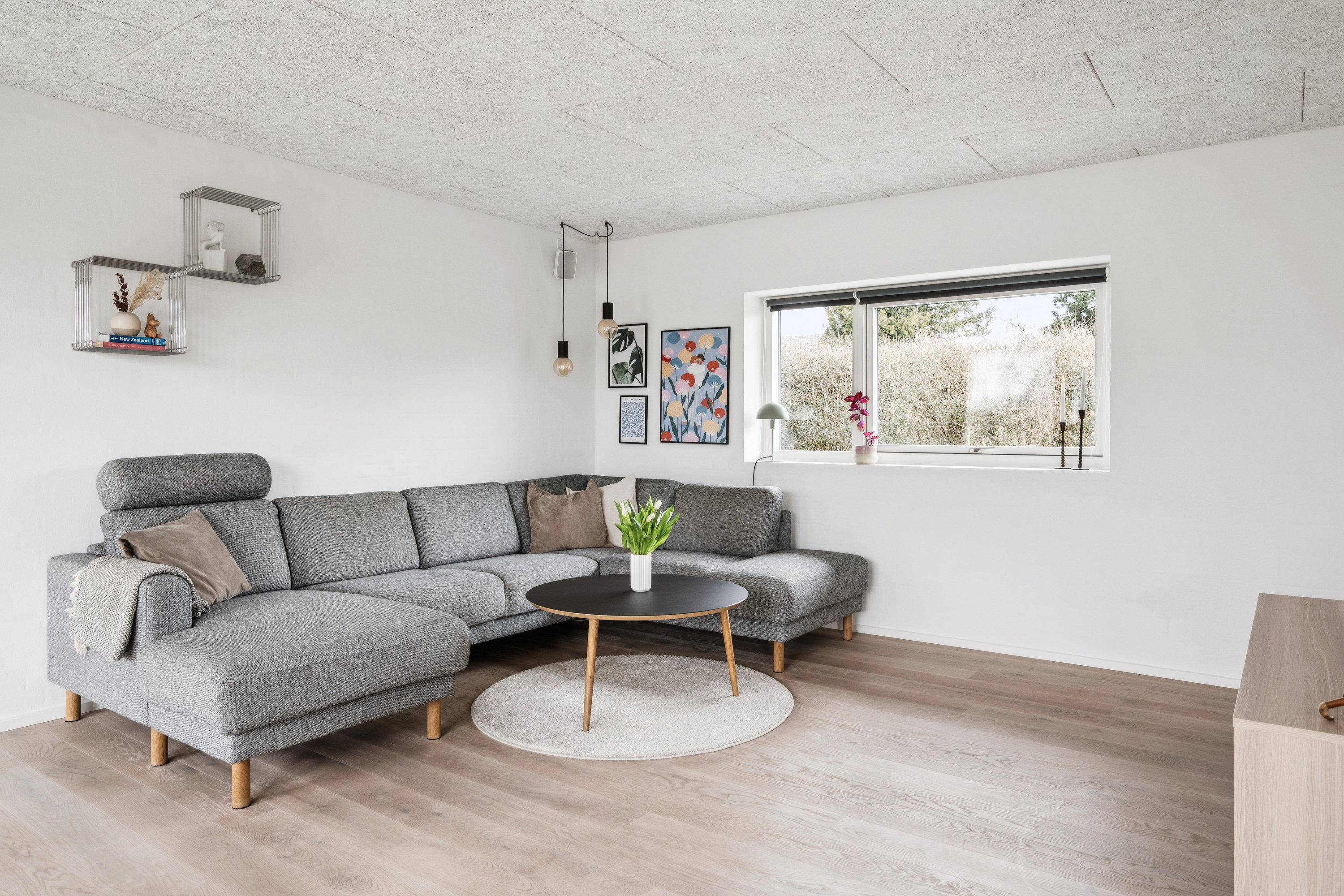 Fremhævet stue billede i fuldskærmstilstand. Billede af Gråstenvej 12, Søften, 8382 Hinnerup