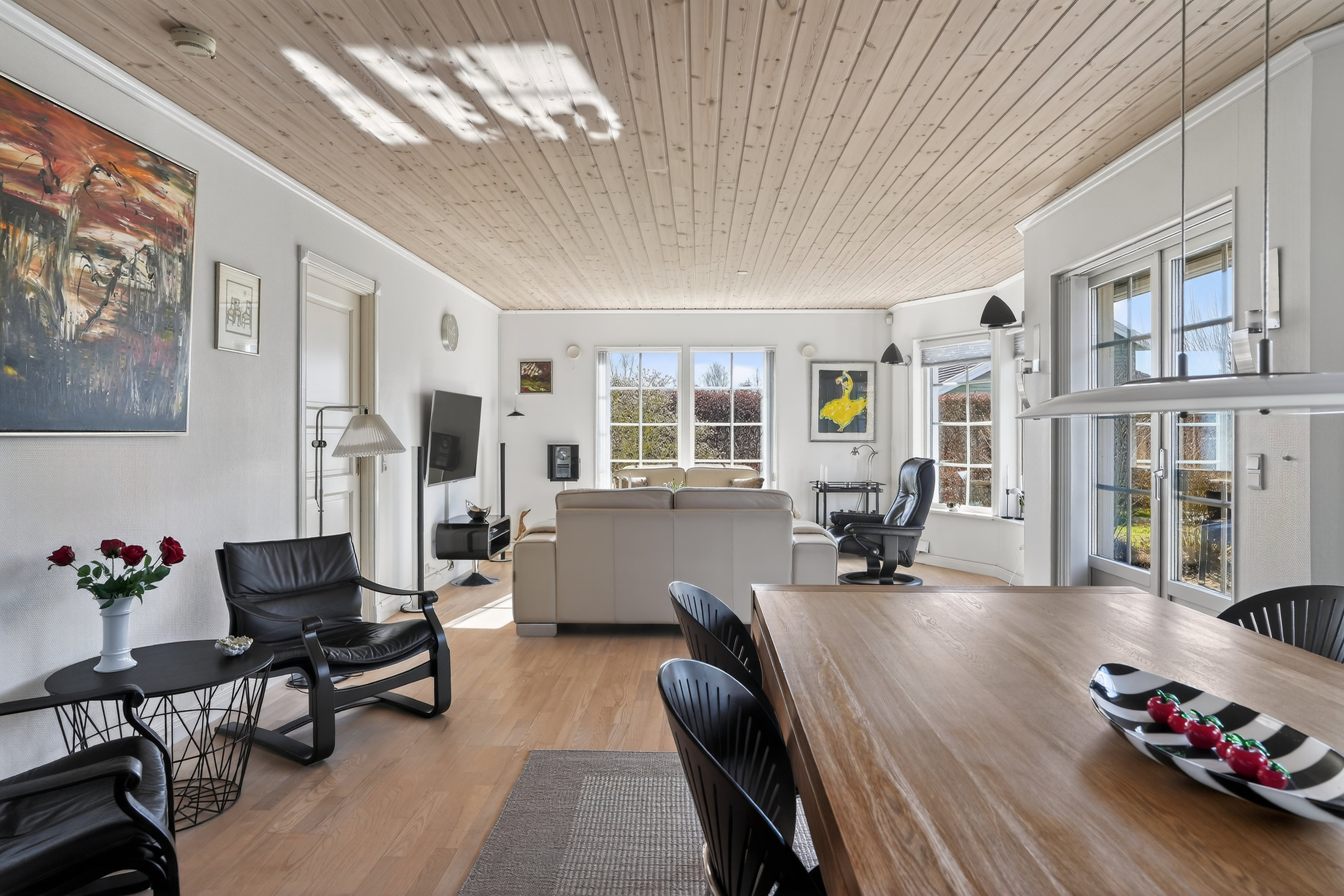 Fremhævet spisestue billede i fuldskærmstilstand. Billede af Klokkelyngen 39, 4573 Højby