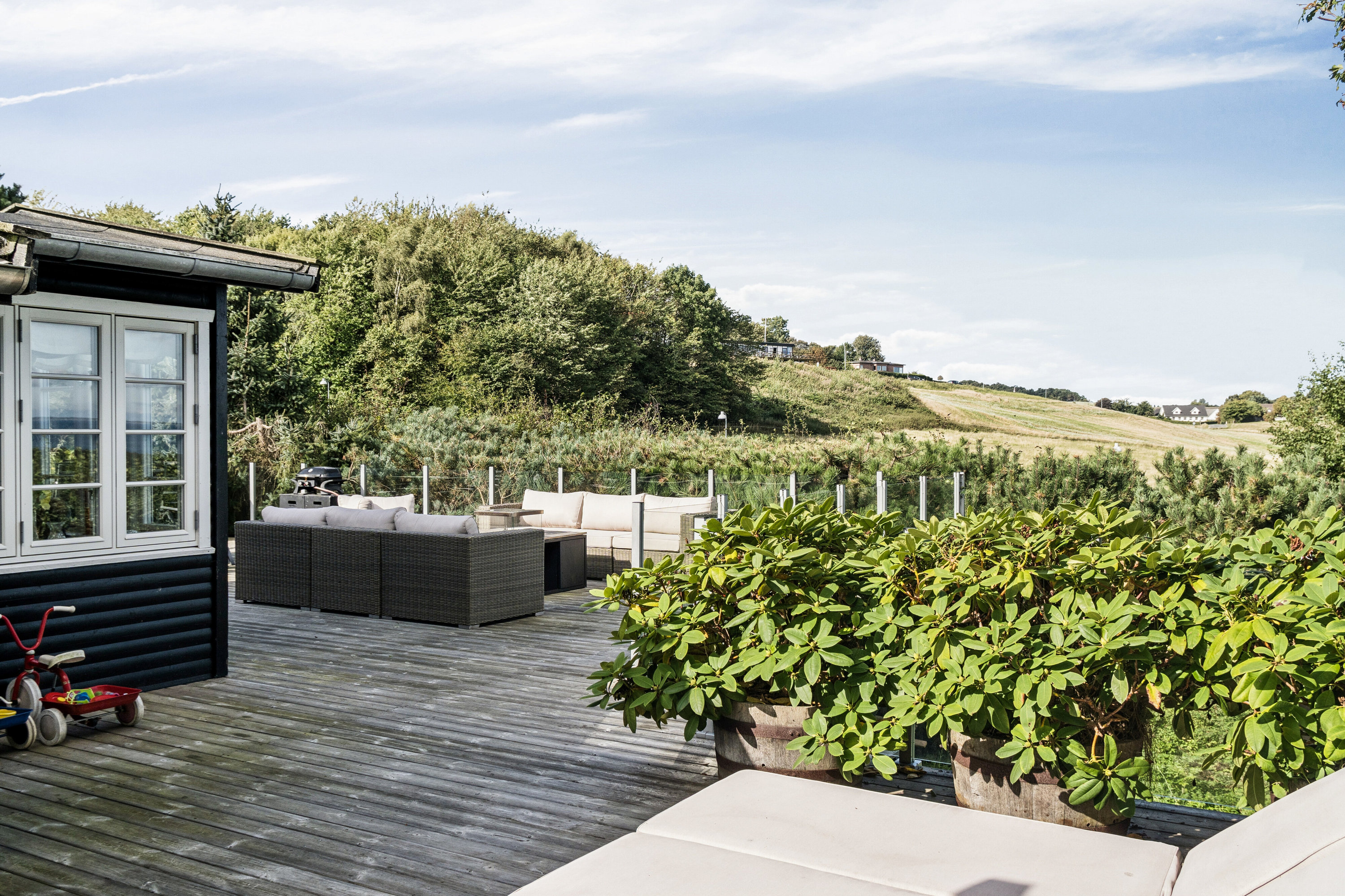 Fremhævet terrasse billede i fuldskærmstilstand. Billede af Nordtoften 12, Høve, 4550 Asnæs