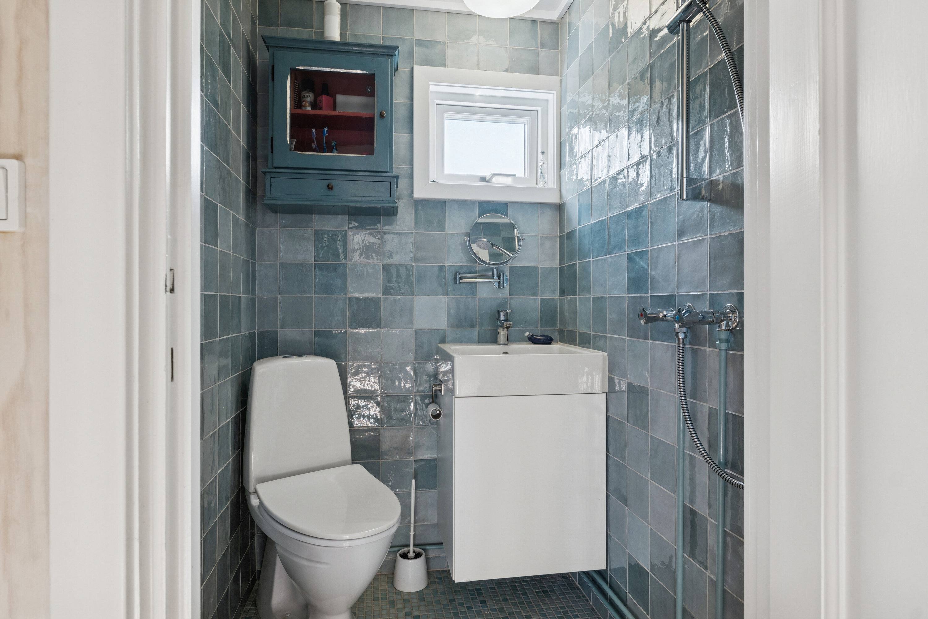 Fremhævet badeværelse billede i fuldskærmstilstand. Billede af Nordtoften 12, Høve, 4550 Asnæs