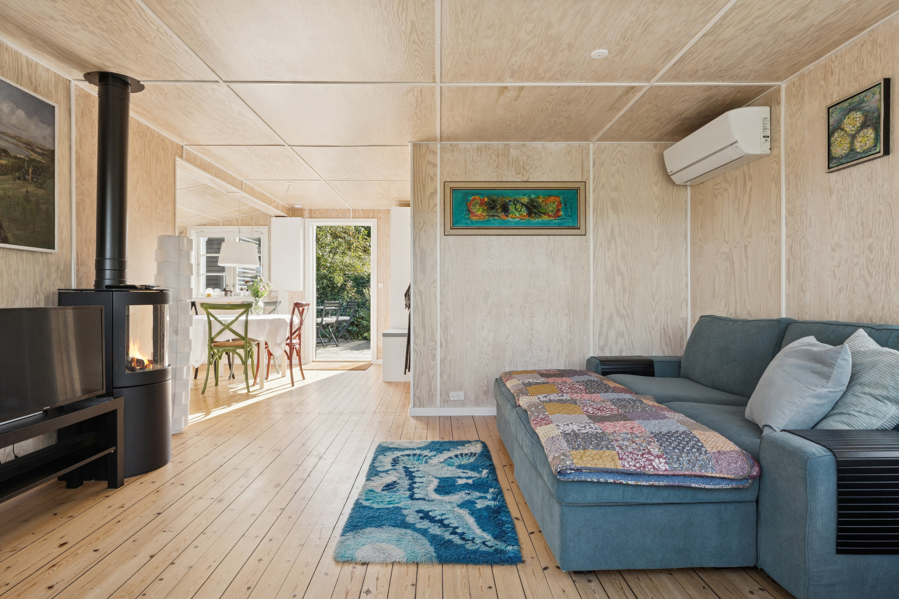 Fremhævet stue billede i fuldskærmstilstand. Billede af Nordtoften 12, Høve, 4550 Asnæs