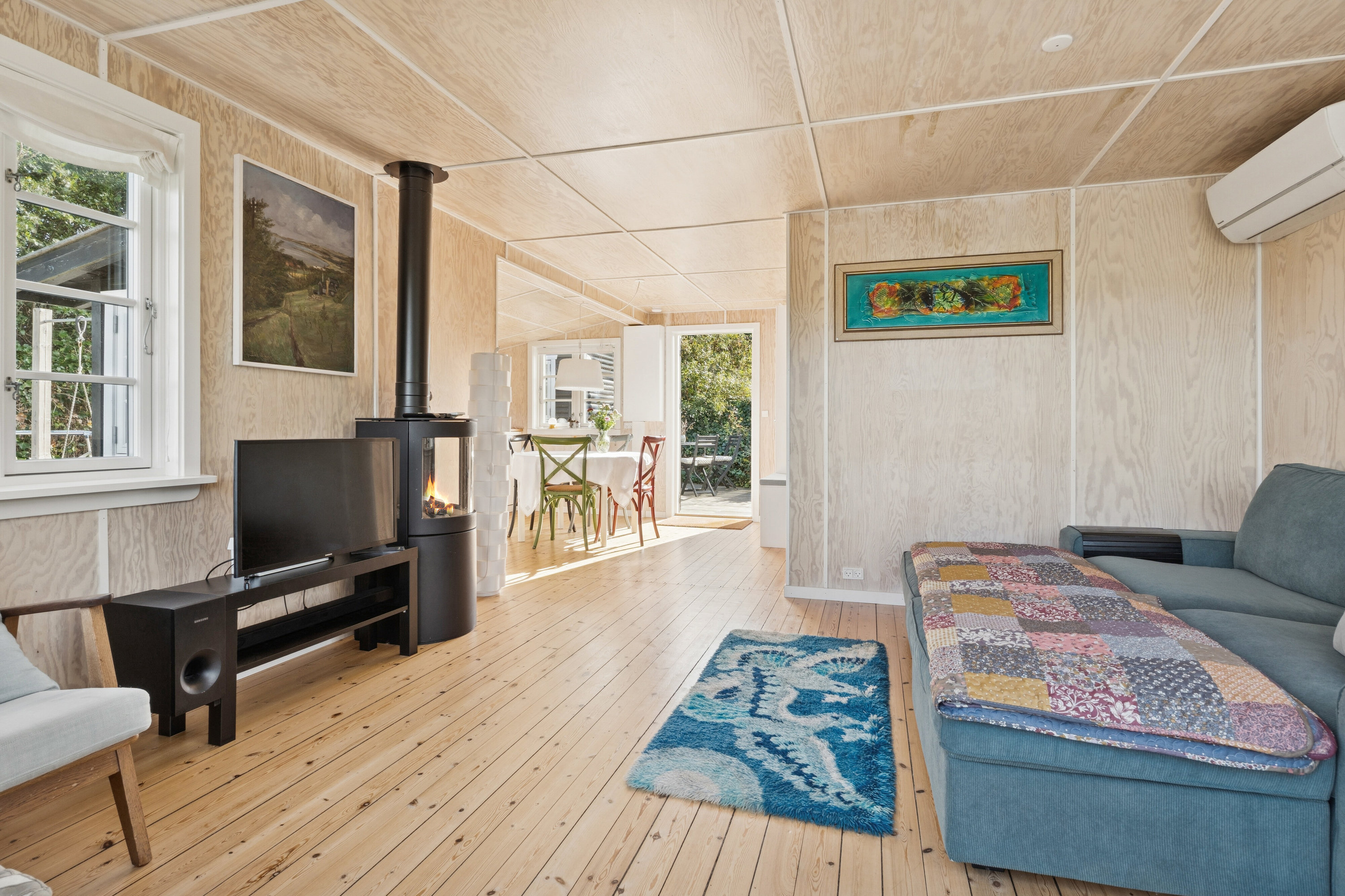 Fremhævet stue billede i fuldskærmstilstand. Billede af Nordtoften 12, Høve, 4550 Asnæs