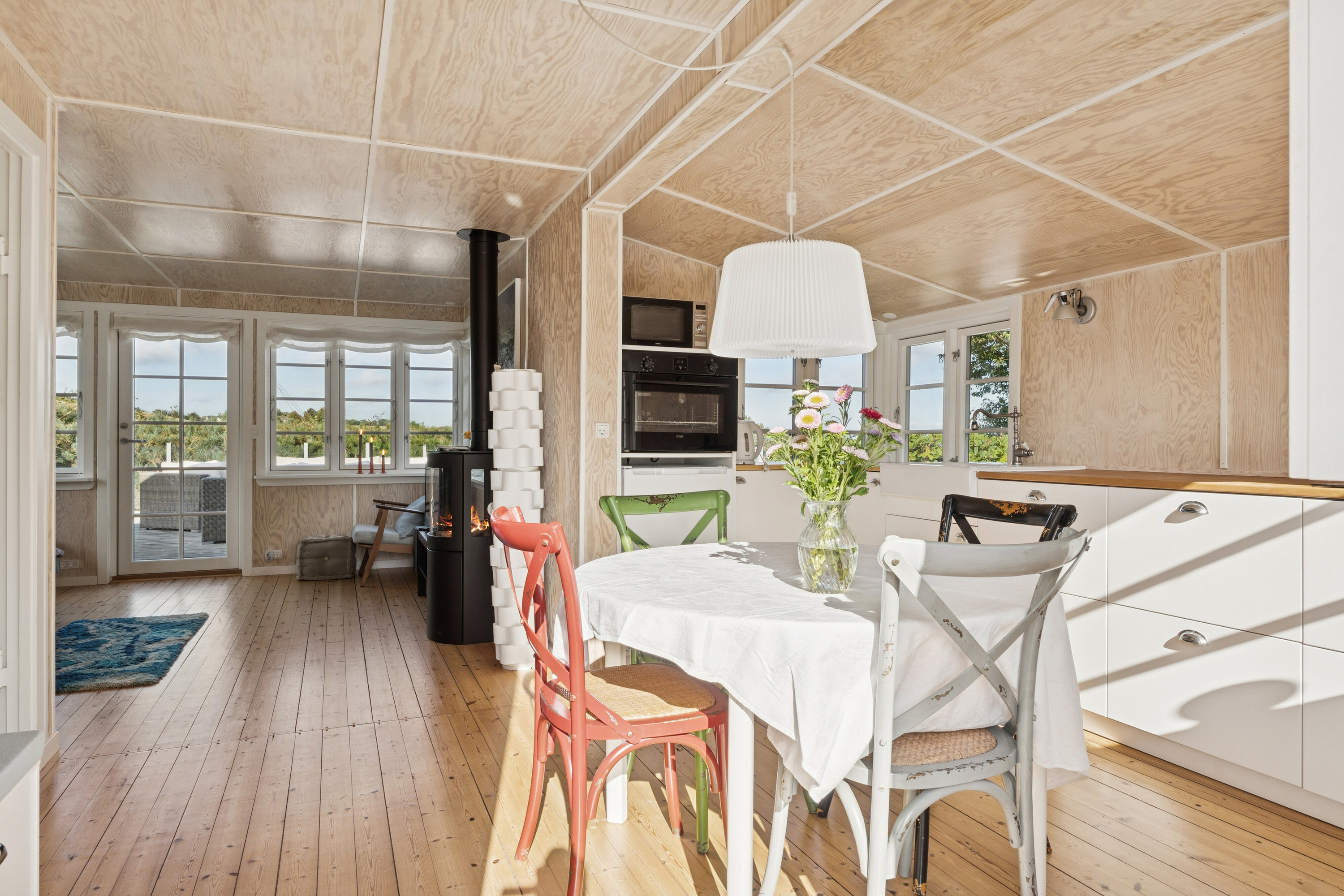 Fremhævet spisestue billede i fuldskærmstilstand. Billede af Nordtoften 12, Høve, 4550 Asnæs