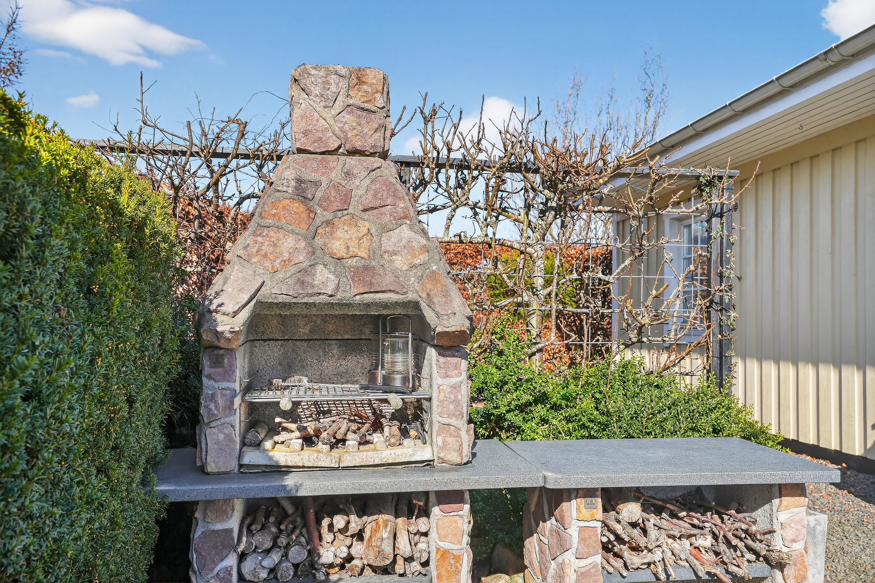 Fremhævet terrasse billede i fuldskærmstilstand. Billede af Klokkelyngen 39, 4573 Højby