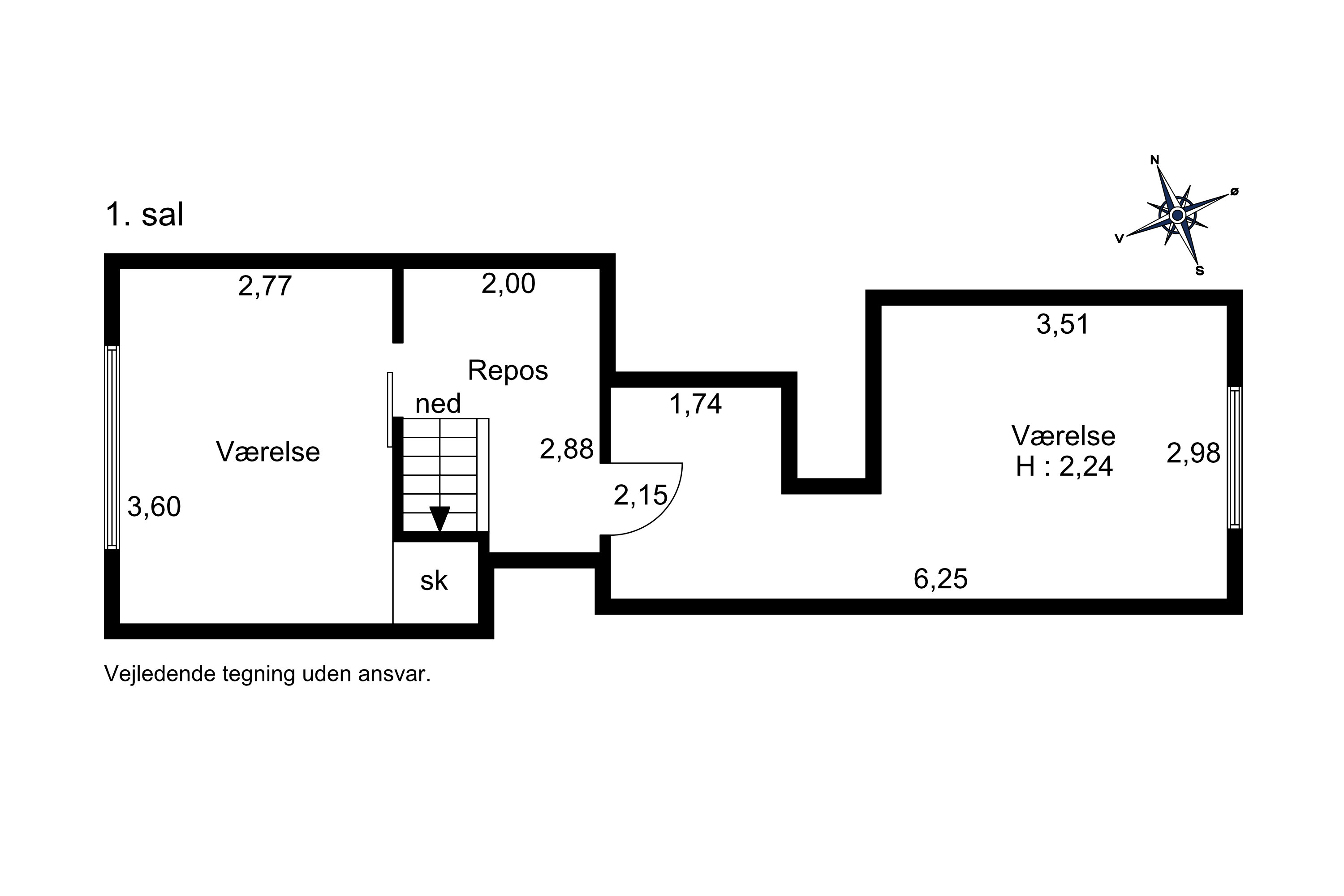 Plantegninger billede af Askevej 9, 3500 Værløse