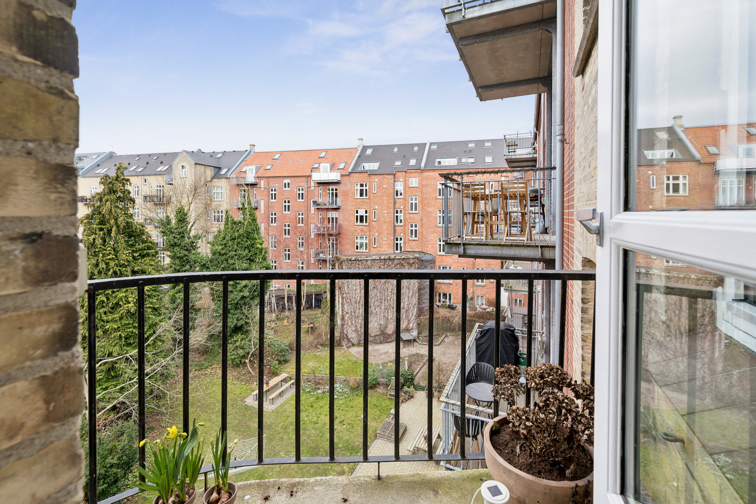 Fremhævet altan billede i fuldskærmstilstand. Billede af Hans Broges Gade 10, 3., 8000 Aarhus C