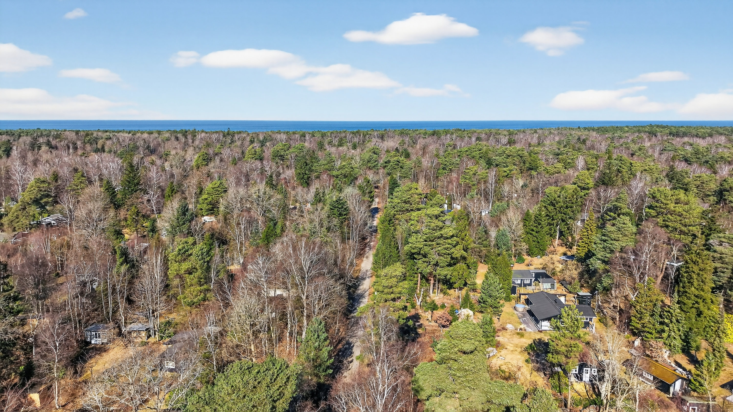 Fremhævet luftfoto billede i fuldskærmstilstand. Billede af Soldalen 30, Nakke, 4500 Nykøbing Sj