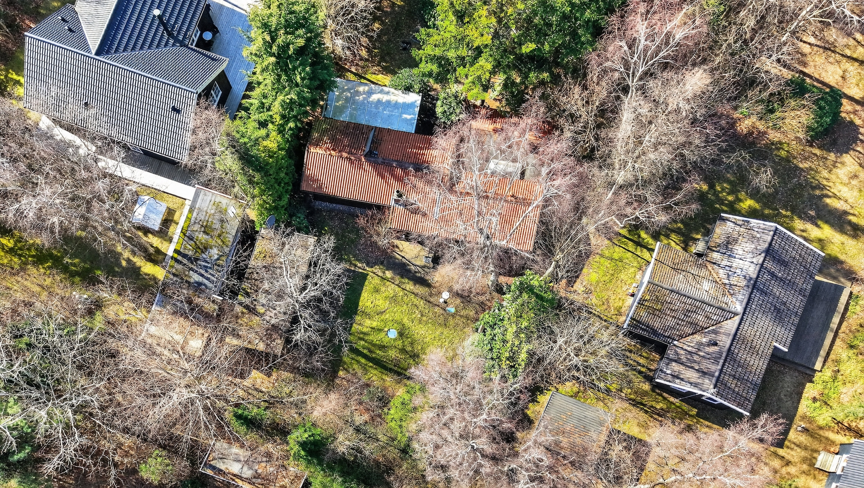 Fremhævet luftfoto billede i fuldskærmstilstand. Billede af Soldalen 30, Nakke, 4500 Nykøbing Sj