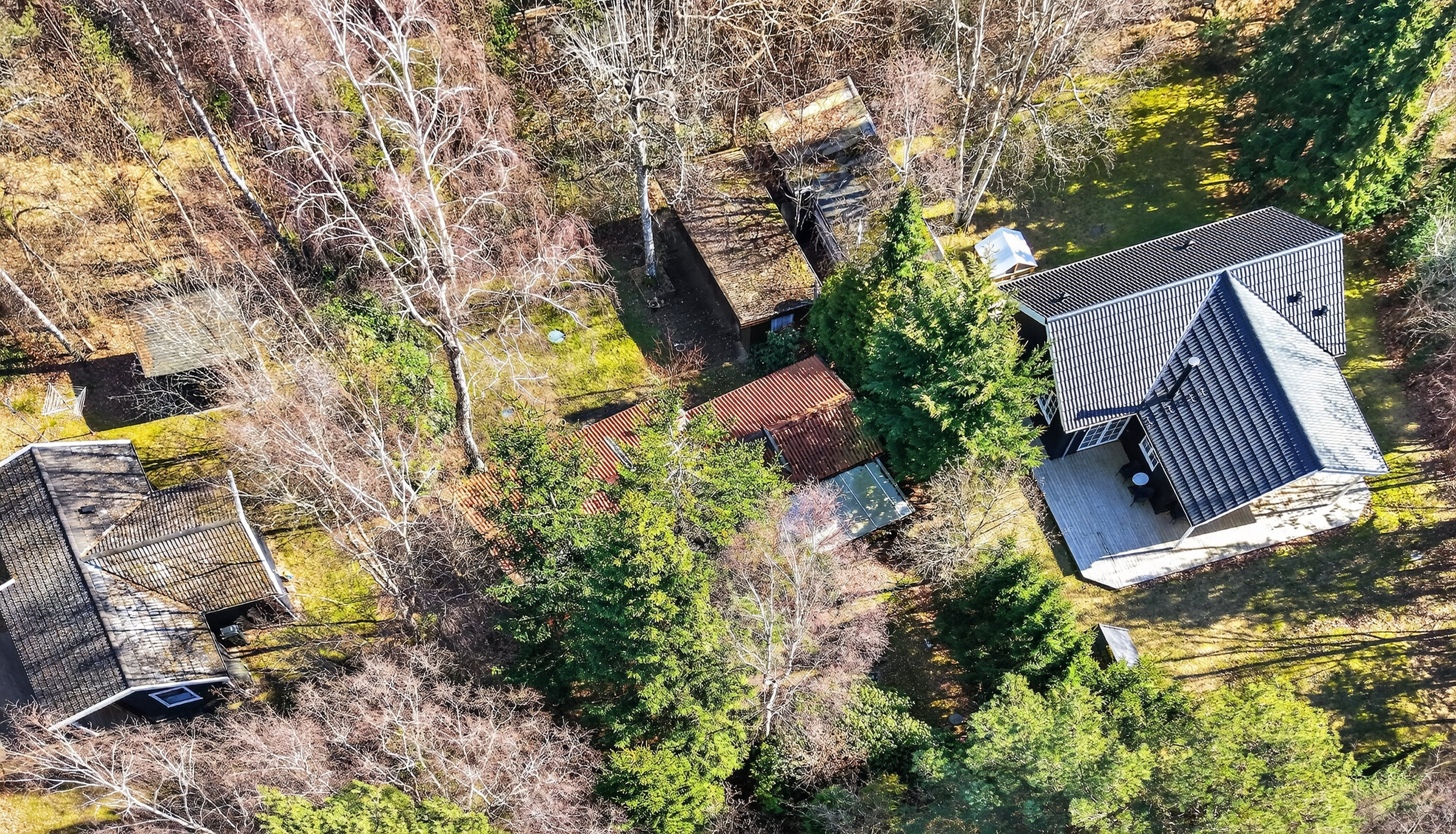 Fremhævet luftfoto billede i fuldskærmstilstand. Billede af Soldalen 30, Nakke, 4500 Nykøbing Sj