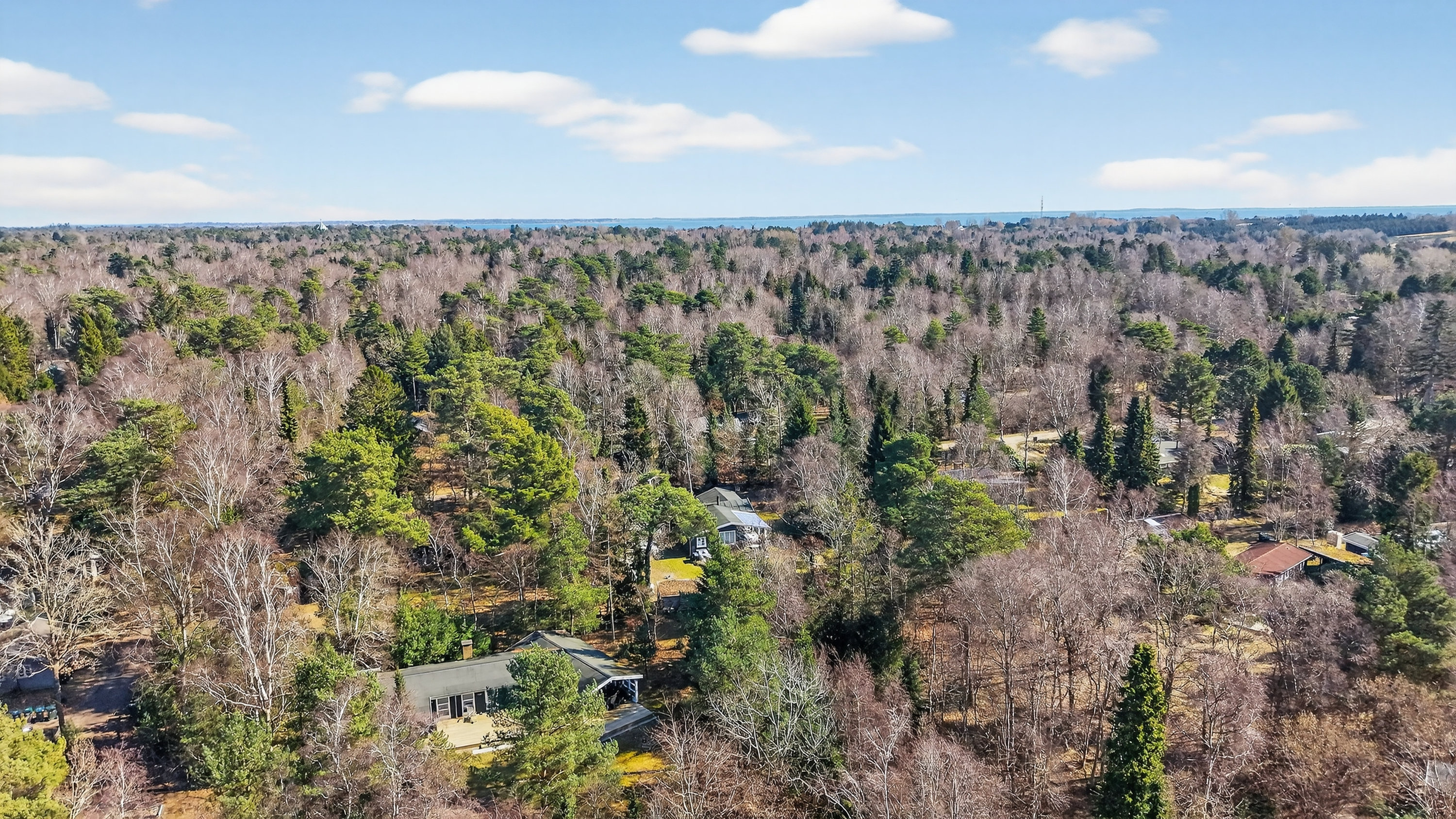 Fremhævet luftfoto billede i fuldskærmstilstand. Billede af Soldalen 30, Nakke, 4500 Nykøbing Sj