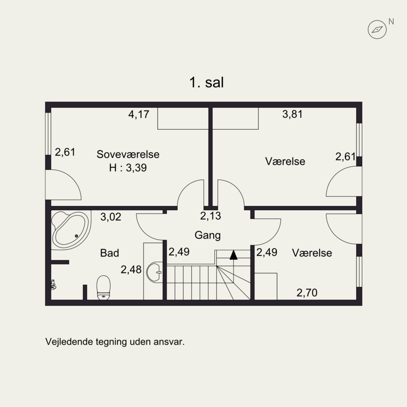 Plantegninger billede af Strandengen 62, 7130 Juelsminde