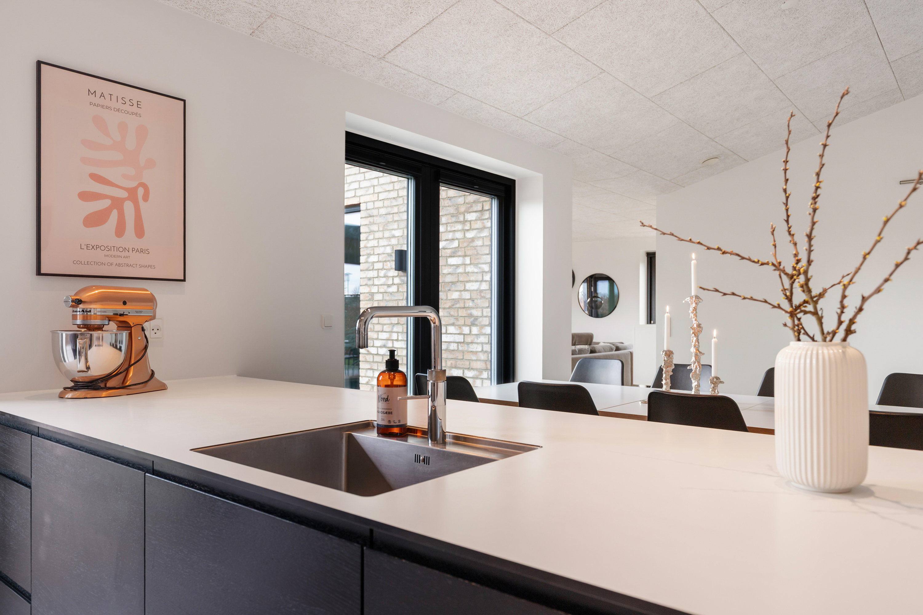 Fremhævet køkken billede i fuldskærmstilstand. Billede af Skovparken 8, 9440 Aabybro