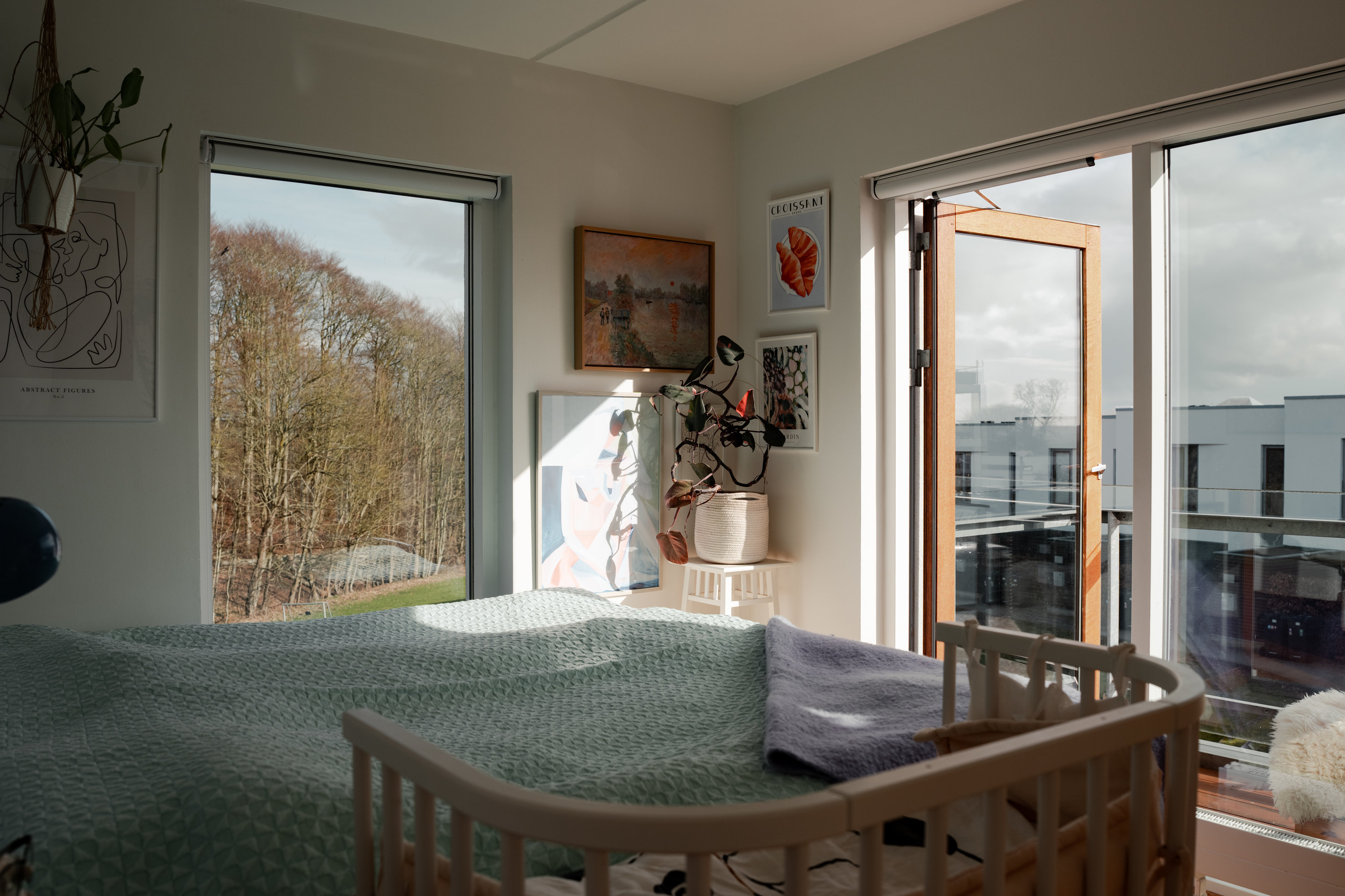 Fremhævet soveværelse billede i fuldskærmstilstand. Billede af Kongefolden 87, Skanderborg Bakker, 8660 Skanderborg