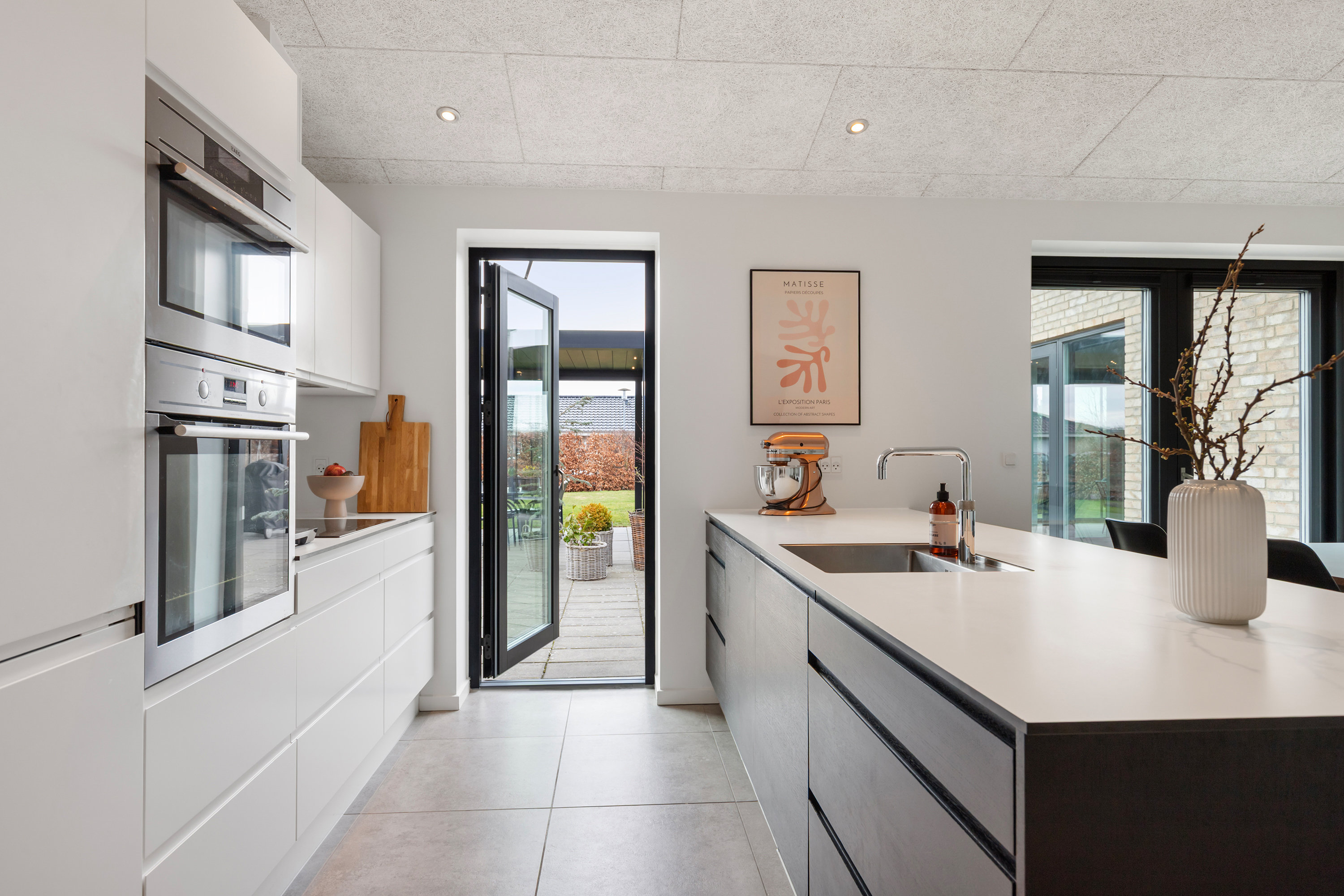 Fremhævet køkken billede i fuldskærmstilstand. Billede af Skovparken 8, 9440 Aabybro