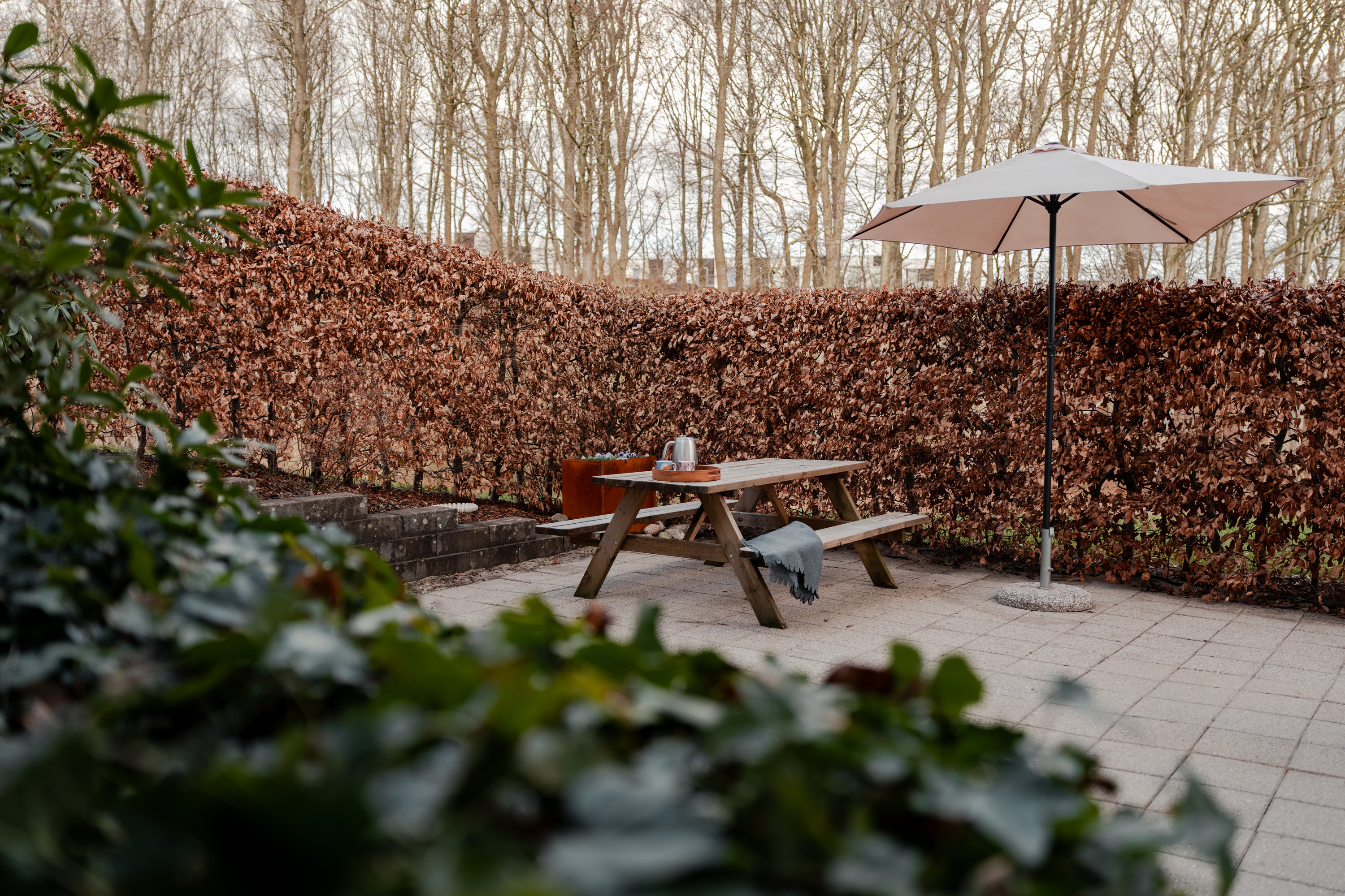 Fremhævet have billede i fuldskærmstilstand. Billede af Kongefolden 87, Skanderborg Bakker, 8660 Skanderborg