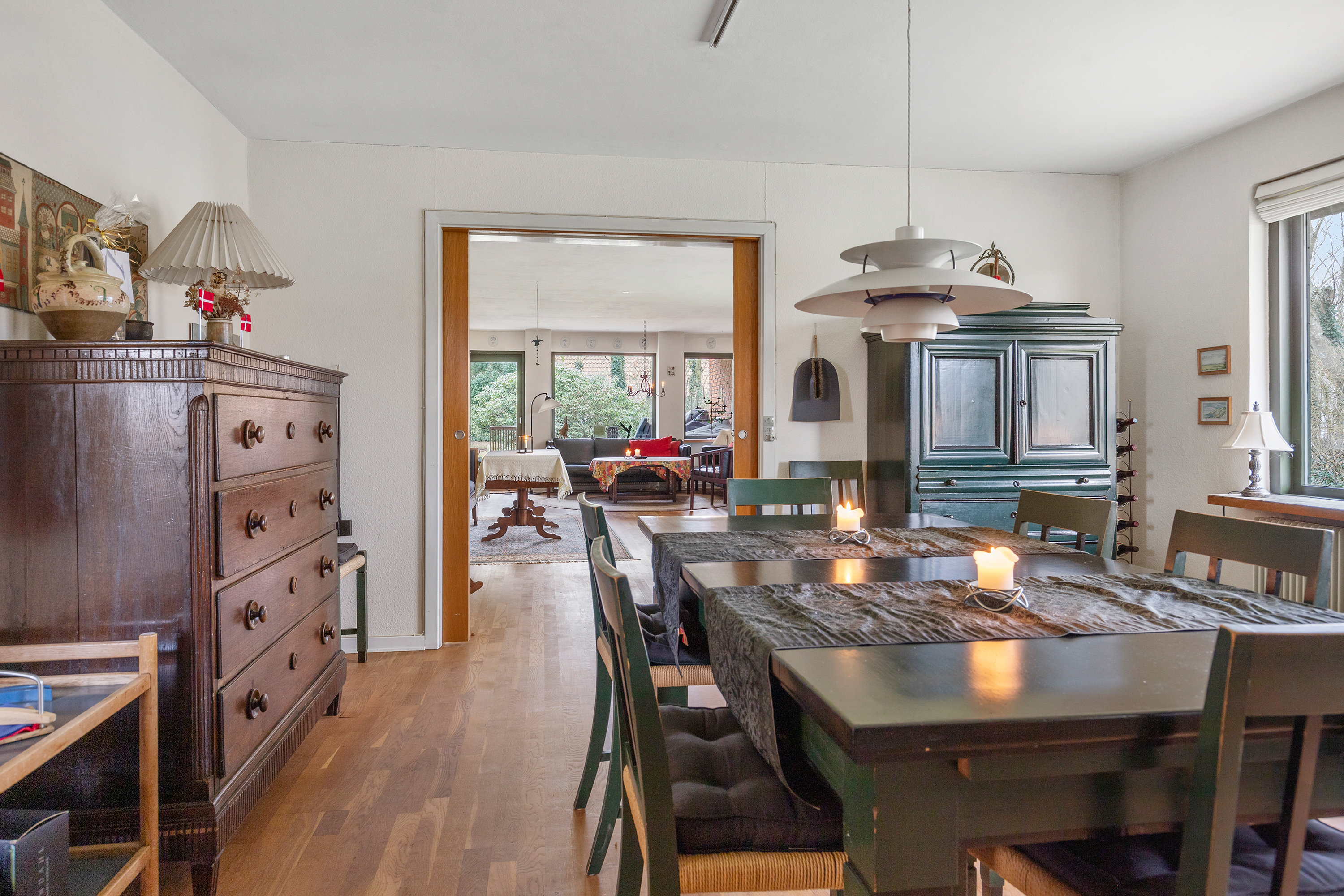 Fremhævet spisestue billede i fuldskærmstilstand. Billede af Vestergade 57, 9760 Vrå