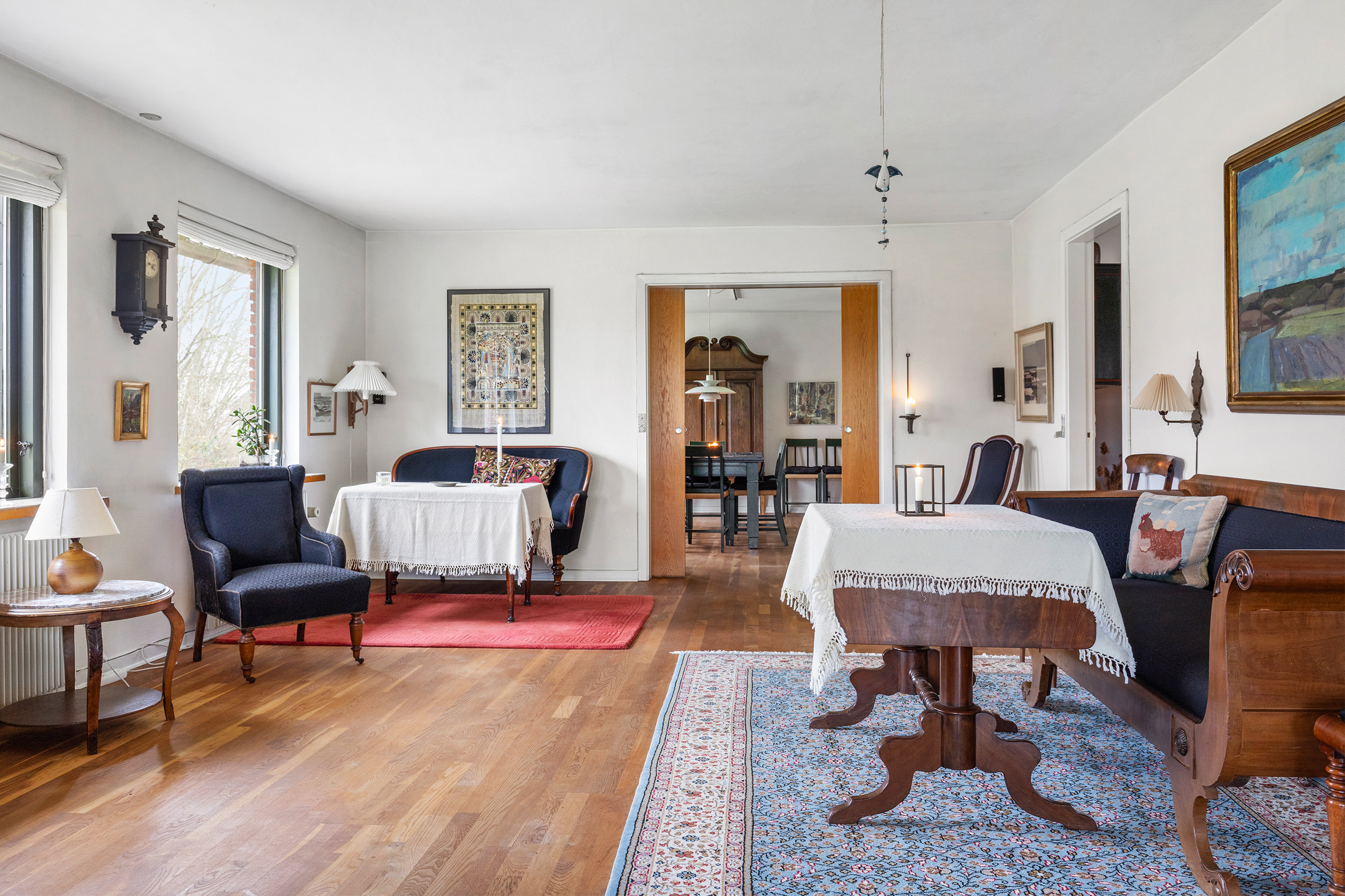 Fremhævet stue billede i fuldskærmstilstand. Billede af Vestergade 57, 9760 Vrå