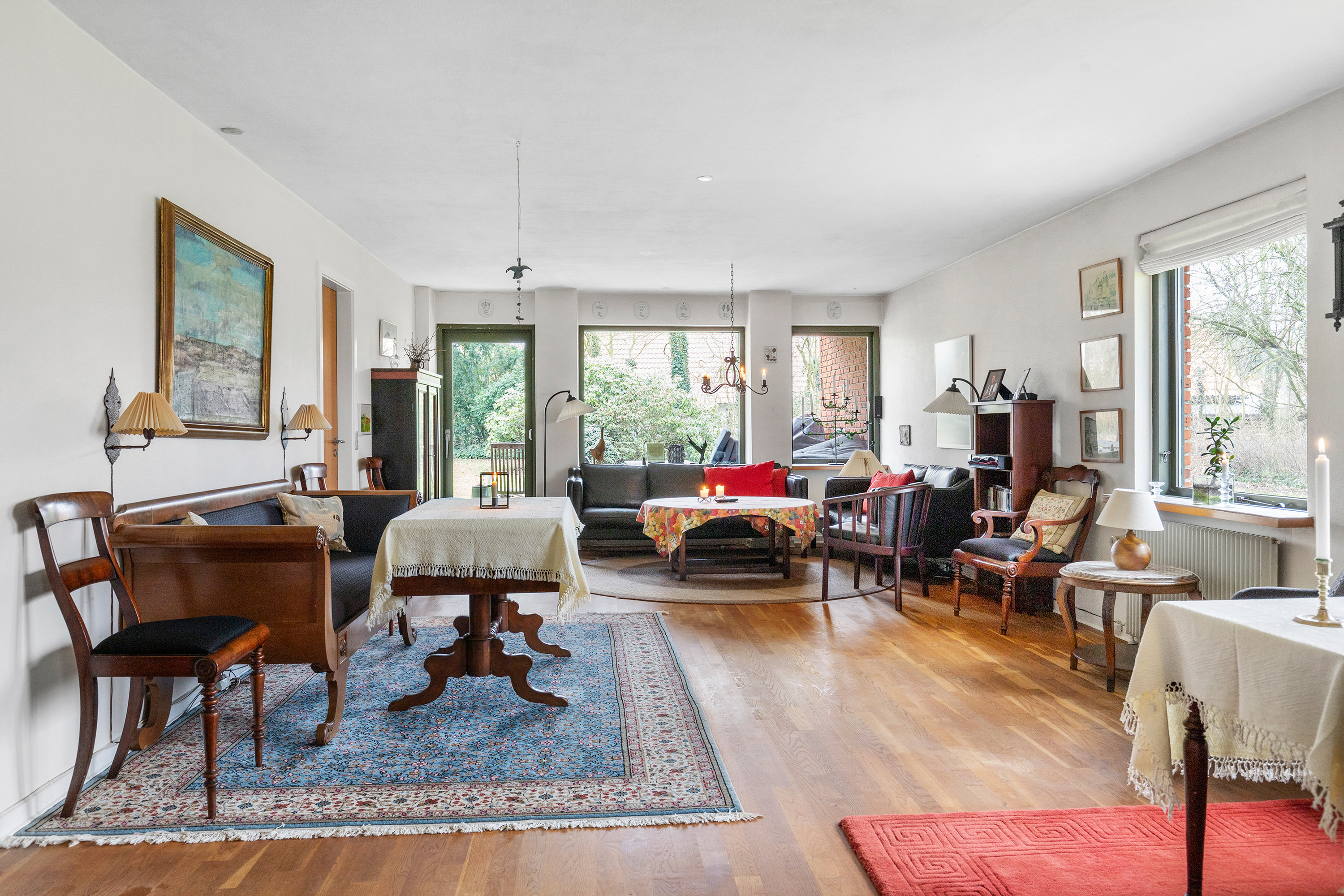 Fremhævet stue billede i fuldskærmstilstand. Billede af Vestergade 57, 9760 Vrå