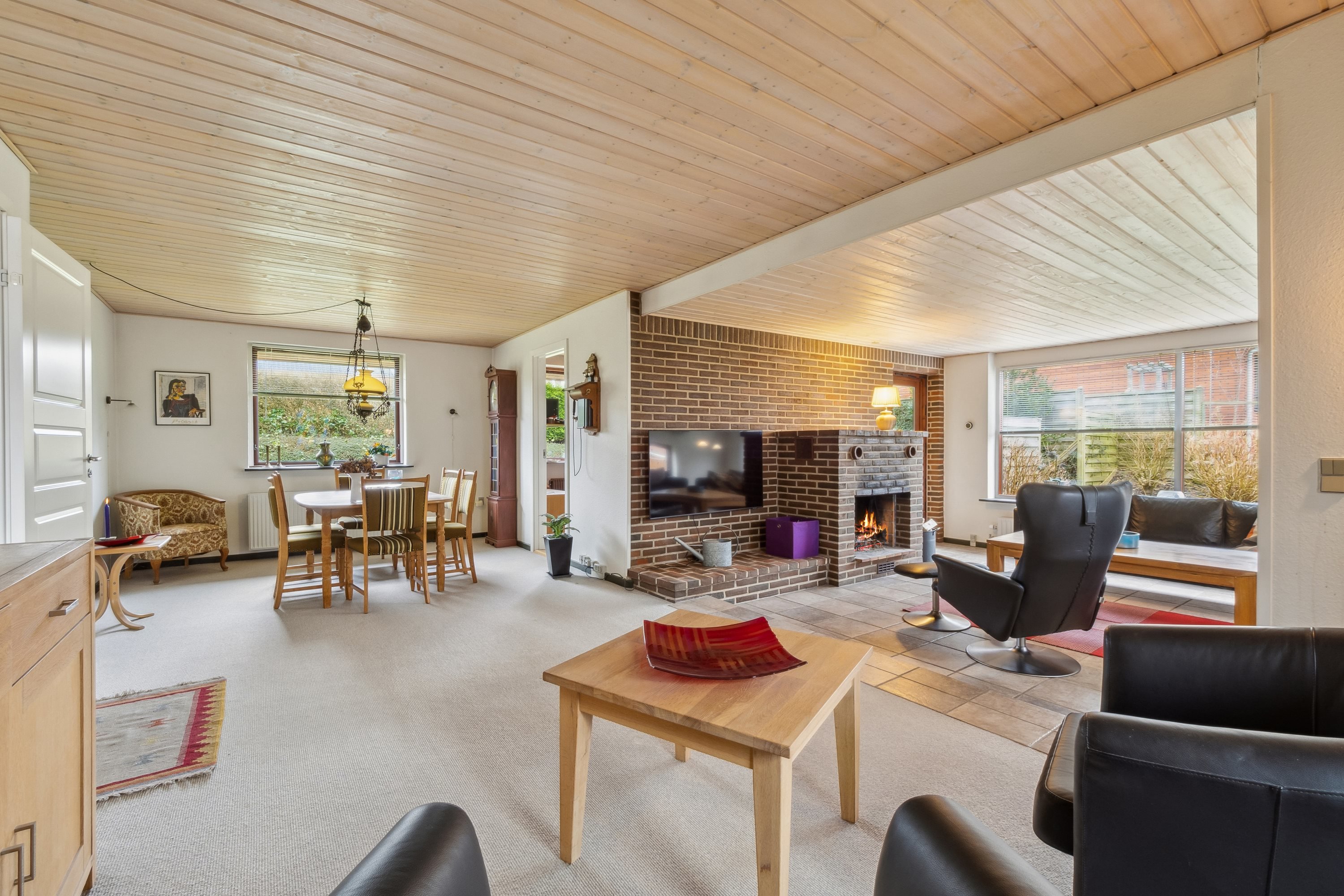 Fremhævet stue billede i fuldskærmstilstand. Billede af Markvænget 24B, Tingstrup, 7700 Thisted