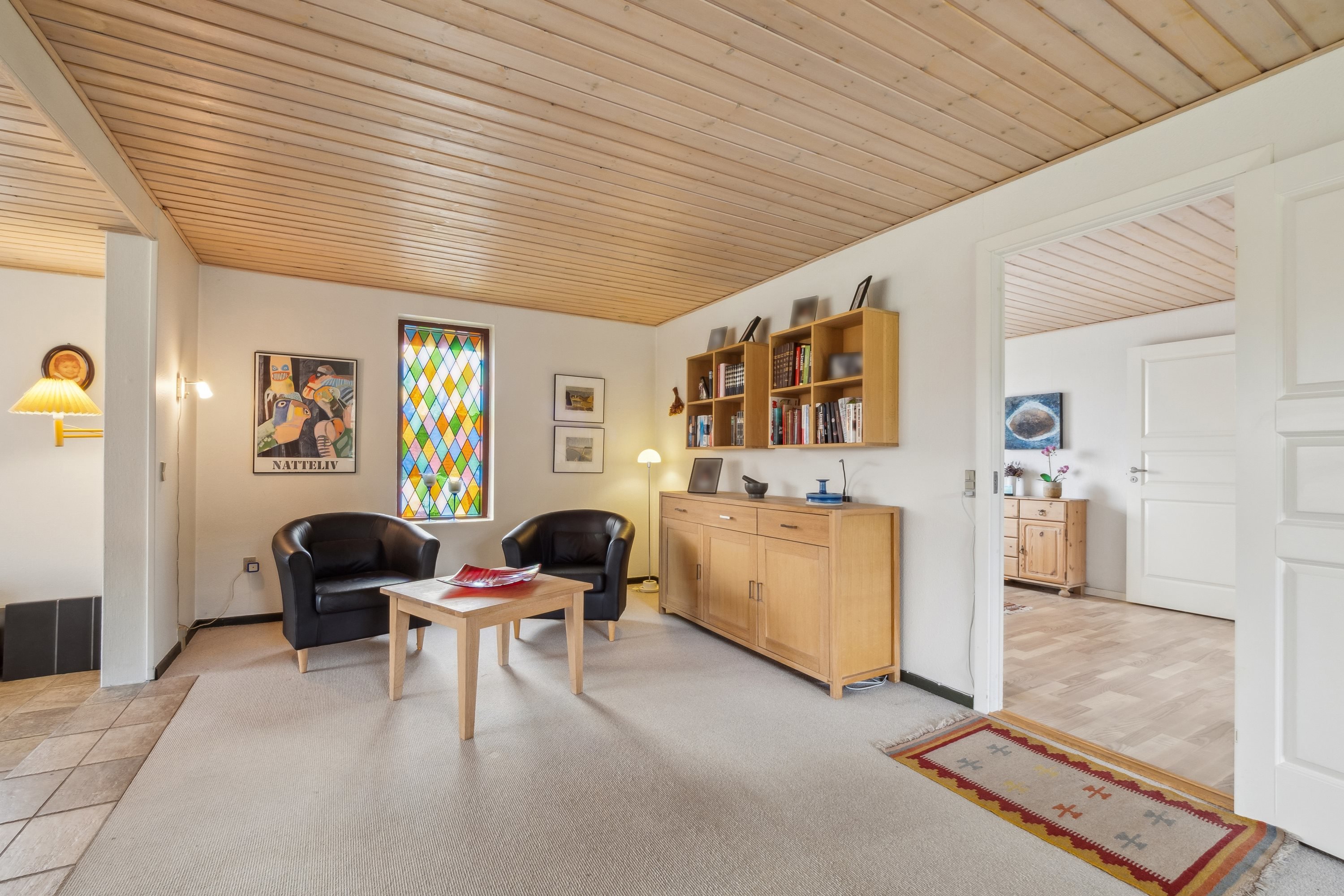 Fremhævet stue billede i fuldskærmstilstand. Billede af Markvænget 24B, Tingstrup, 7700 Thisted