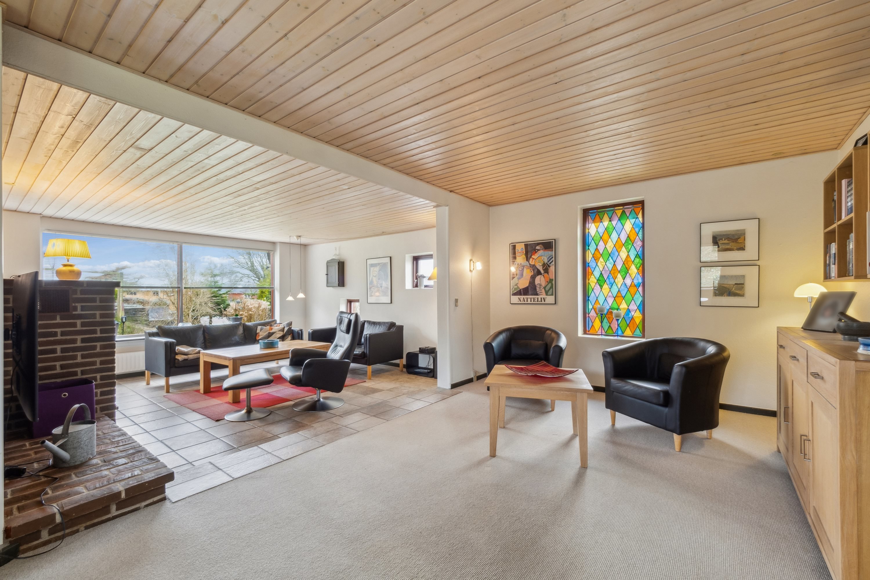 Fremhævet stue billede i fuldskærmstilstand. Billede af Markvænget 24B, Tingstrup, 7700 Thisted