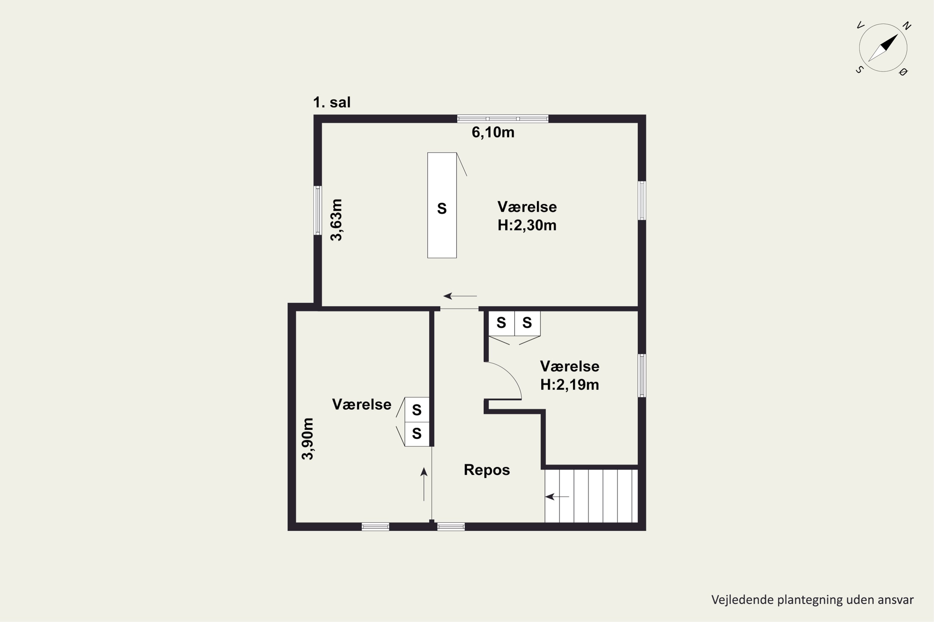 Plantegninger billede af Jens Bangs Vej 2, 9400 Nørresundby