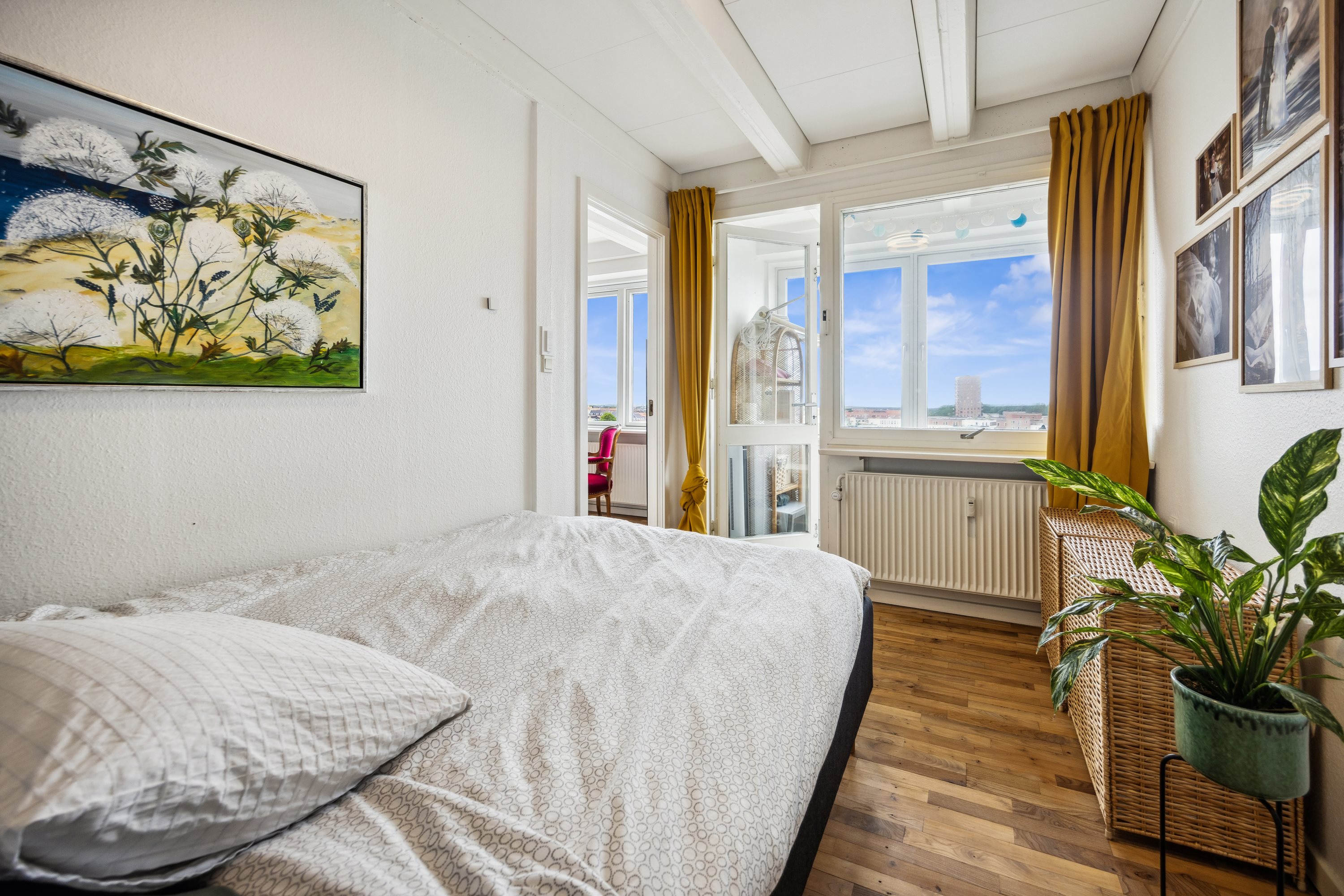 Fremhævet værelse billede i fuldskærmstilstand. Billede af Vesterbro 127, 8. 806., 9000 Aalborg