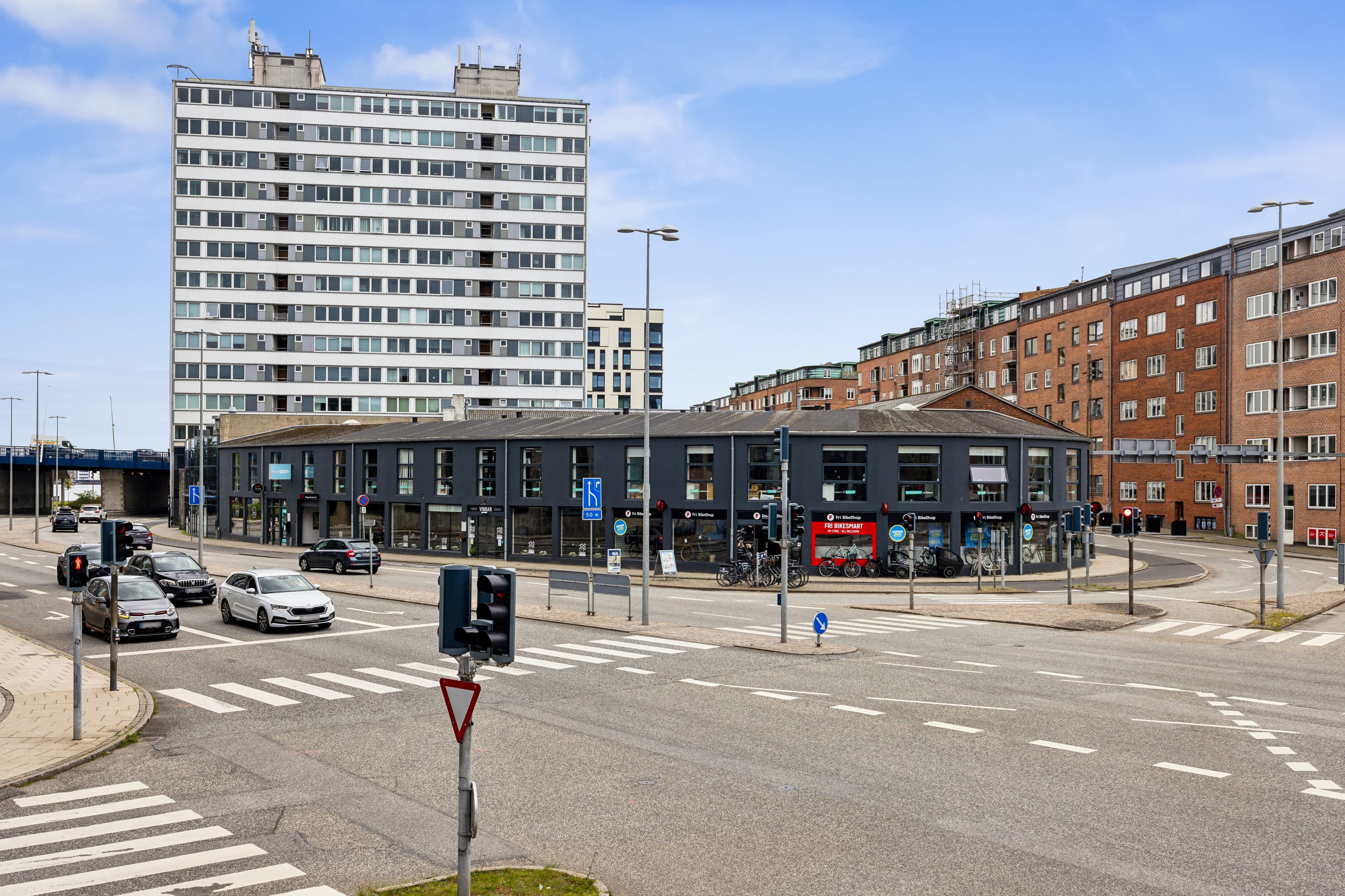 Fremhævet omgivelser billede i fuldskærmstilstand. Billede af Vesterbro 127, 8. 806., 9000 Aalborg