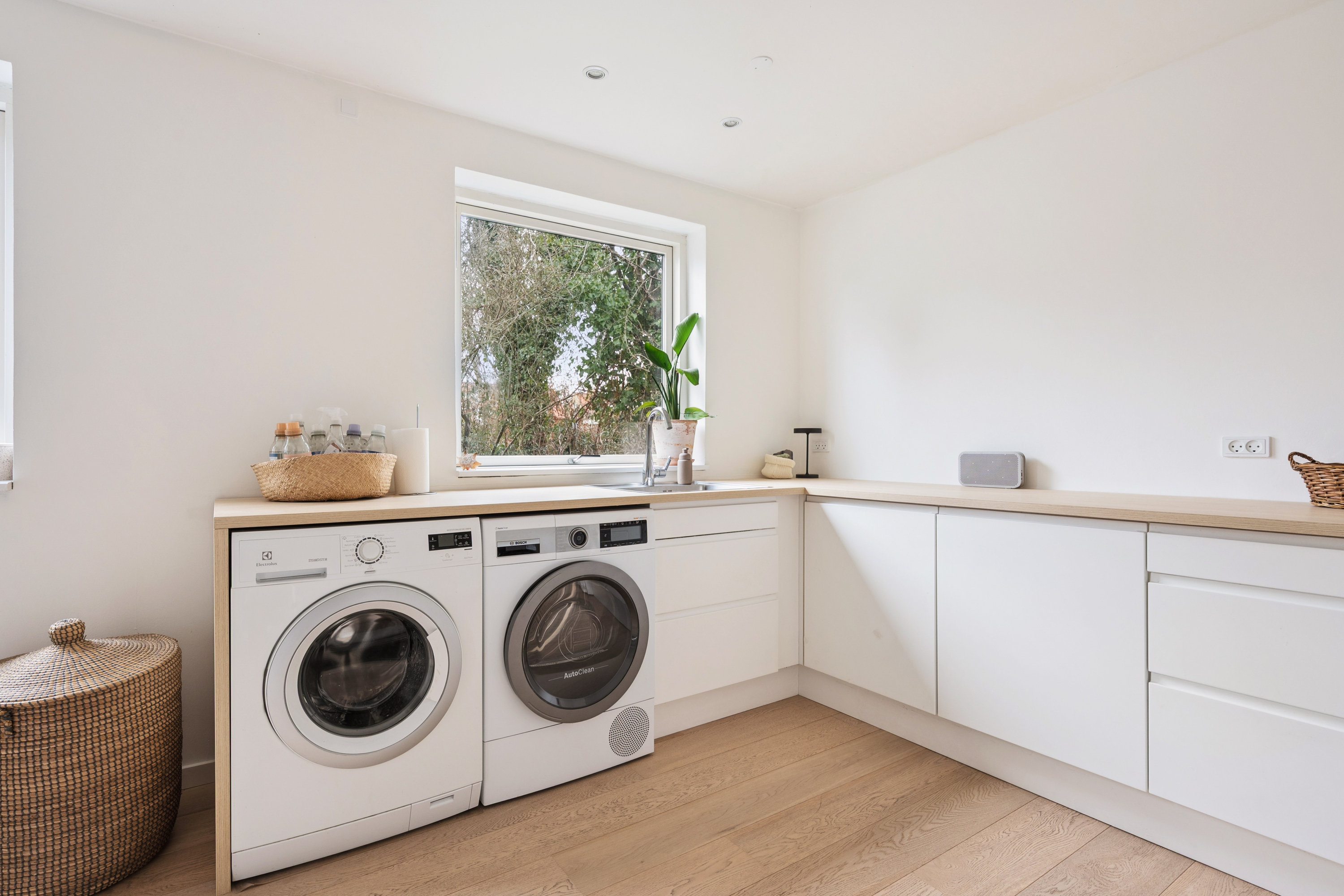 Fremhævet vaskerum billede i fuldskærmstilstand. Billede af Bygmarken 12, Mørdrup, 3060 Espergærde