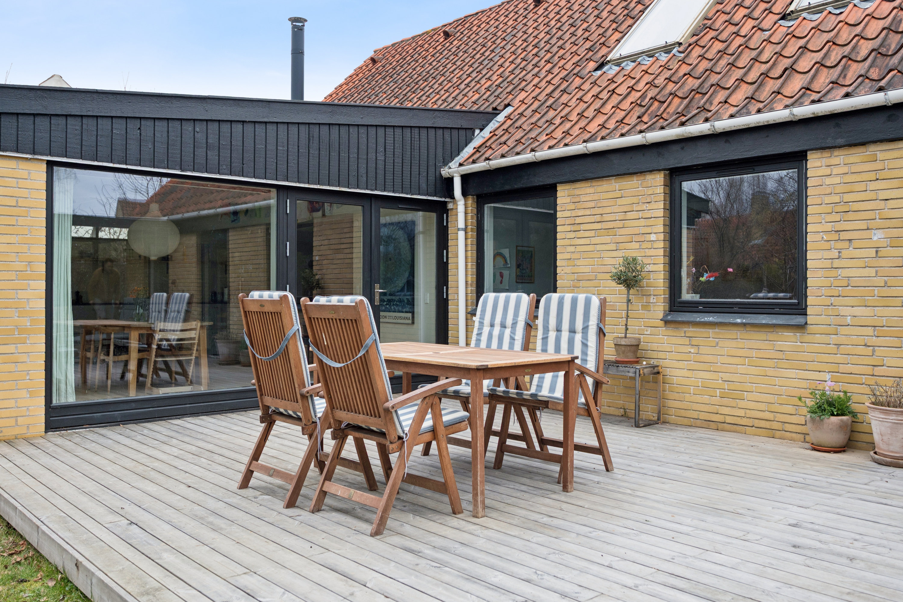 Fremhævet terrasse billede i fuldskærmstilstand. Billede af Bygmarken 12, Mørdrup, 3060 Espergærde