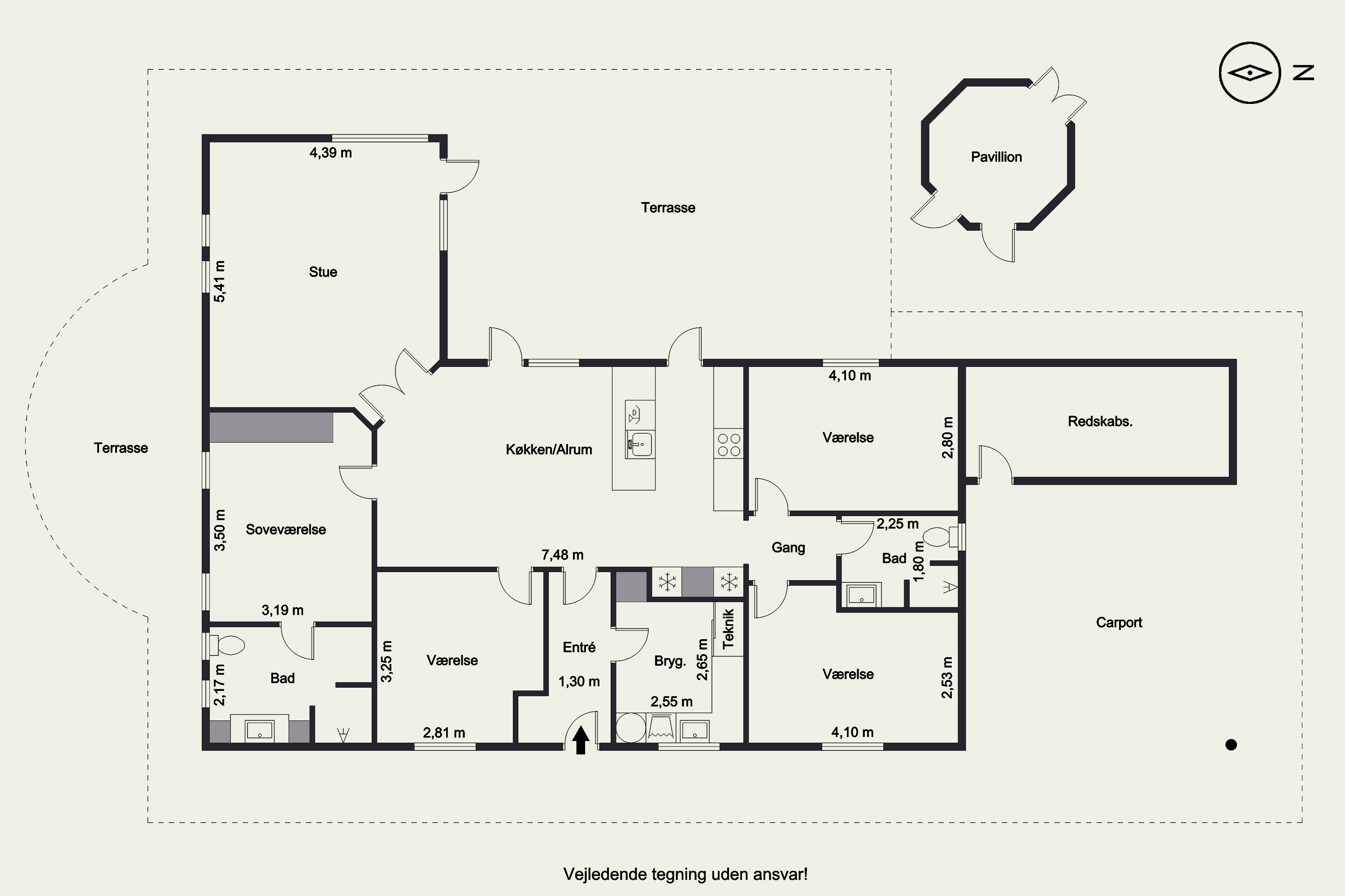 Plantegninger billede af Golfhaven 8, 9900 Frederikshavn