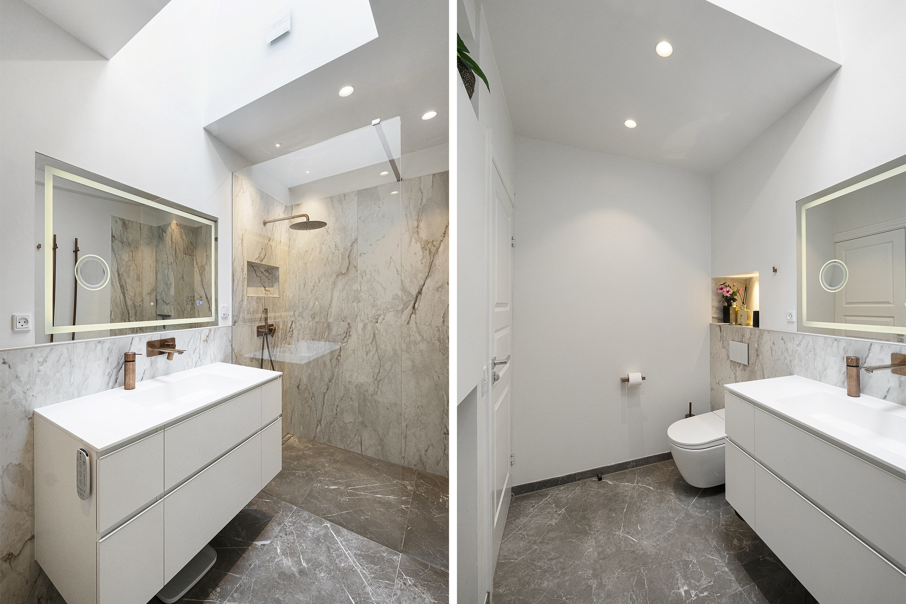 Fremhævet badeværelse billede i fuldskærmstilstand. Billede af Teglgårdsvej 51, 1. tv., 2920 Charlottenlund