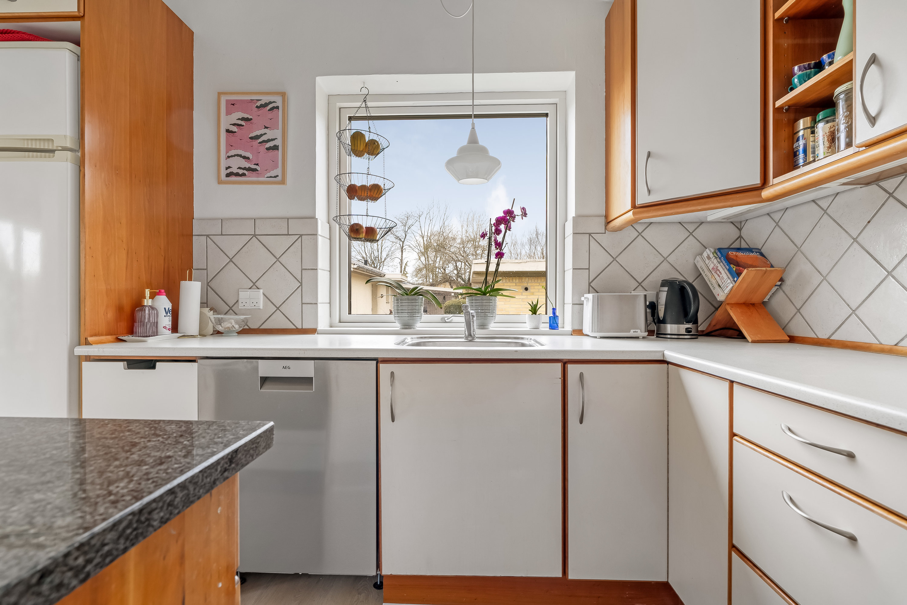 Fremhævet køkken billede i fuldskærmstilstand. Billede af Skovledet 138, 3400 Hillerød