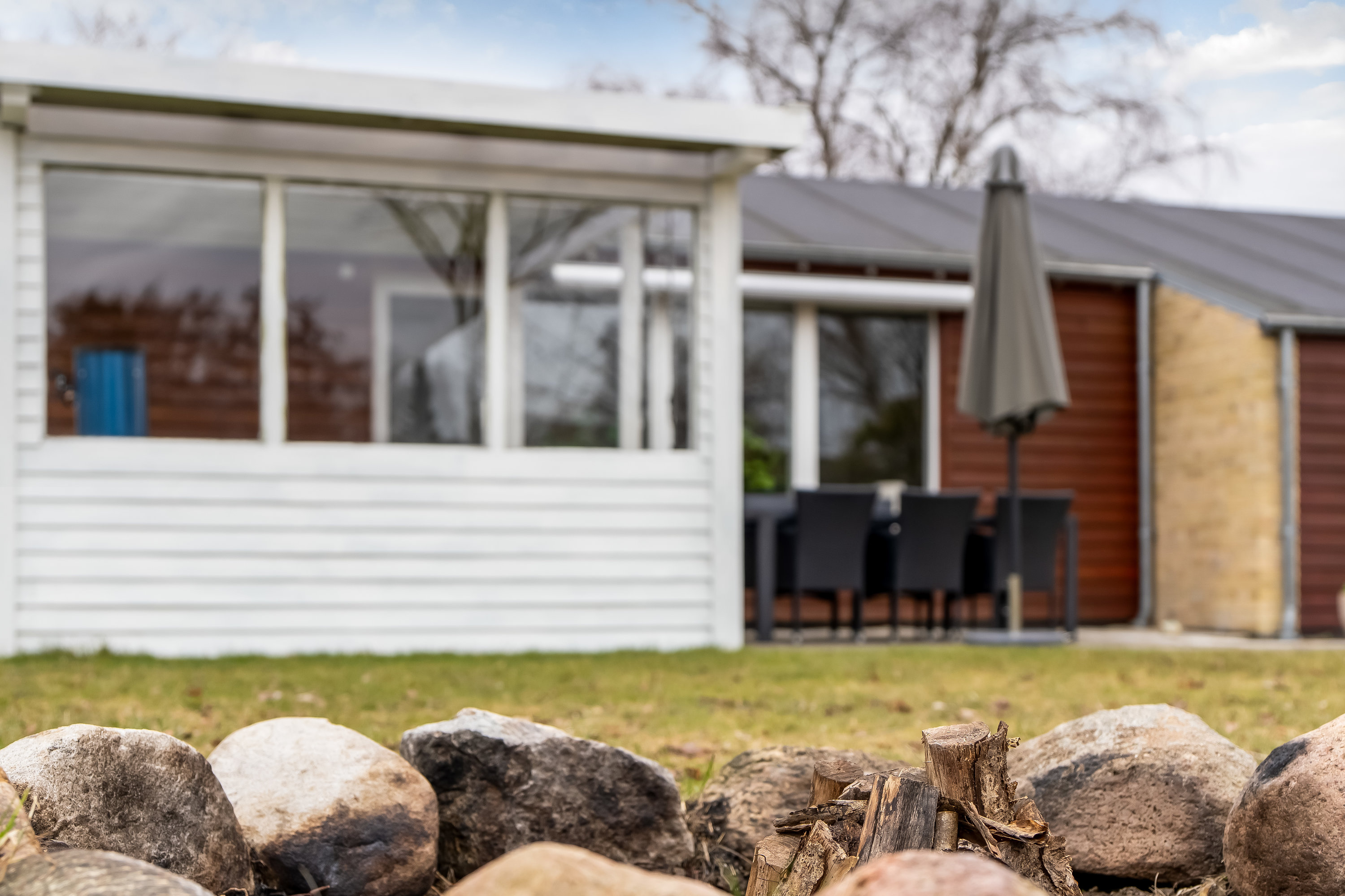 Fremhævet facade billede i fuldskærmstilstand. Billede af Skovledet 138, 3400 Hillerød