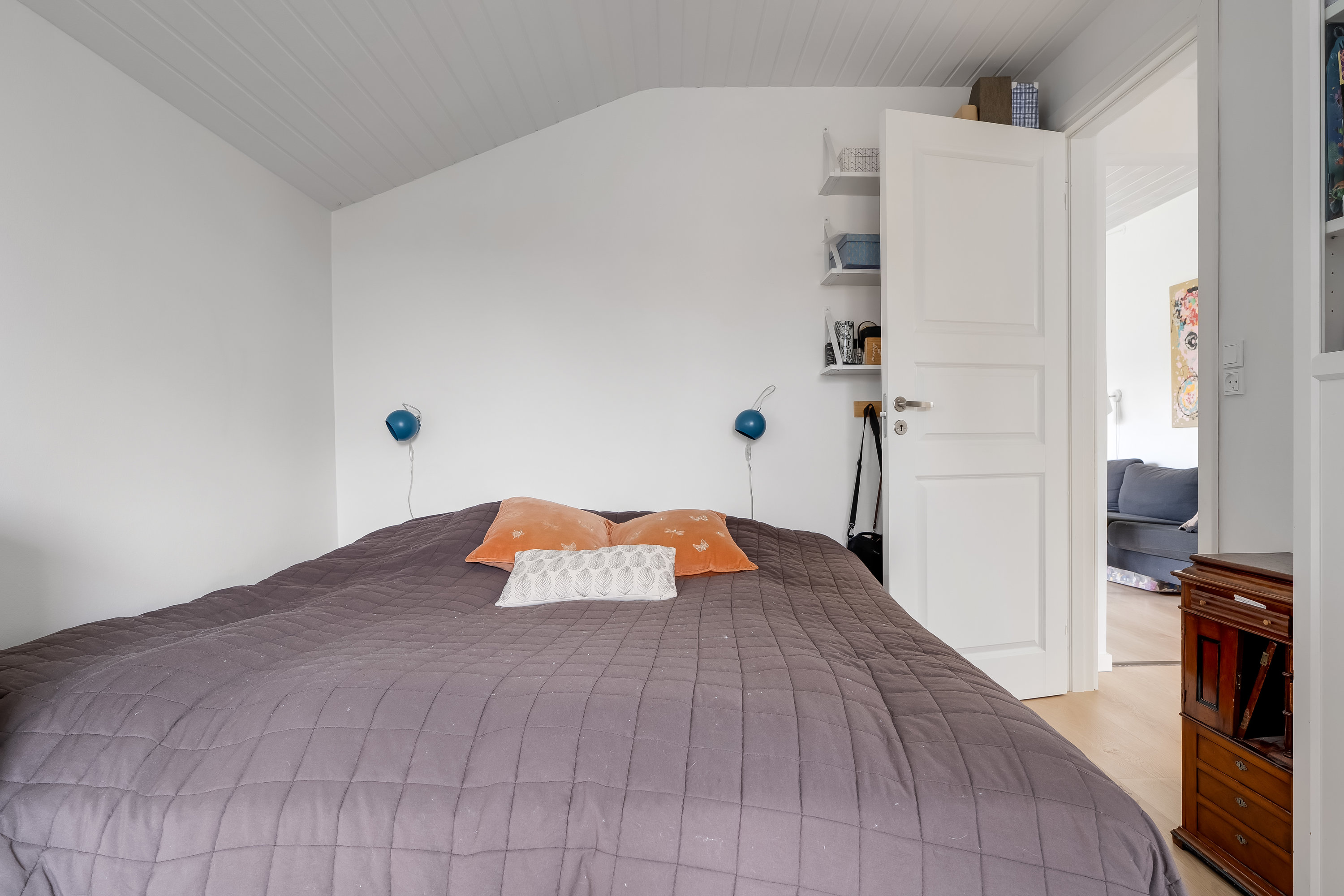 Fremhævet soveværelse billede i fuldskærmstilstand. Billede af Skovledet 138, 3400 Hillerød