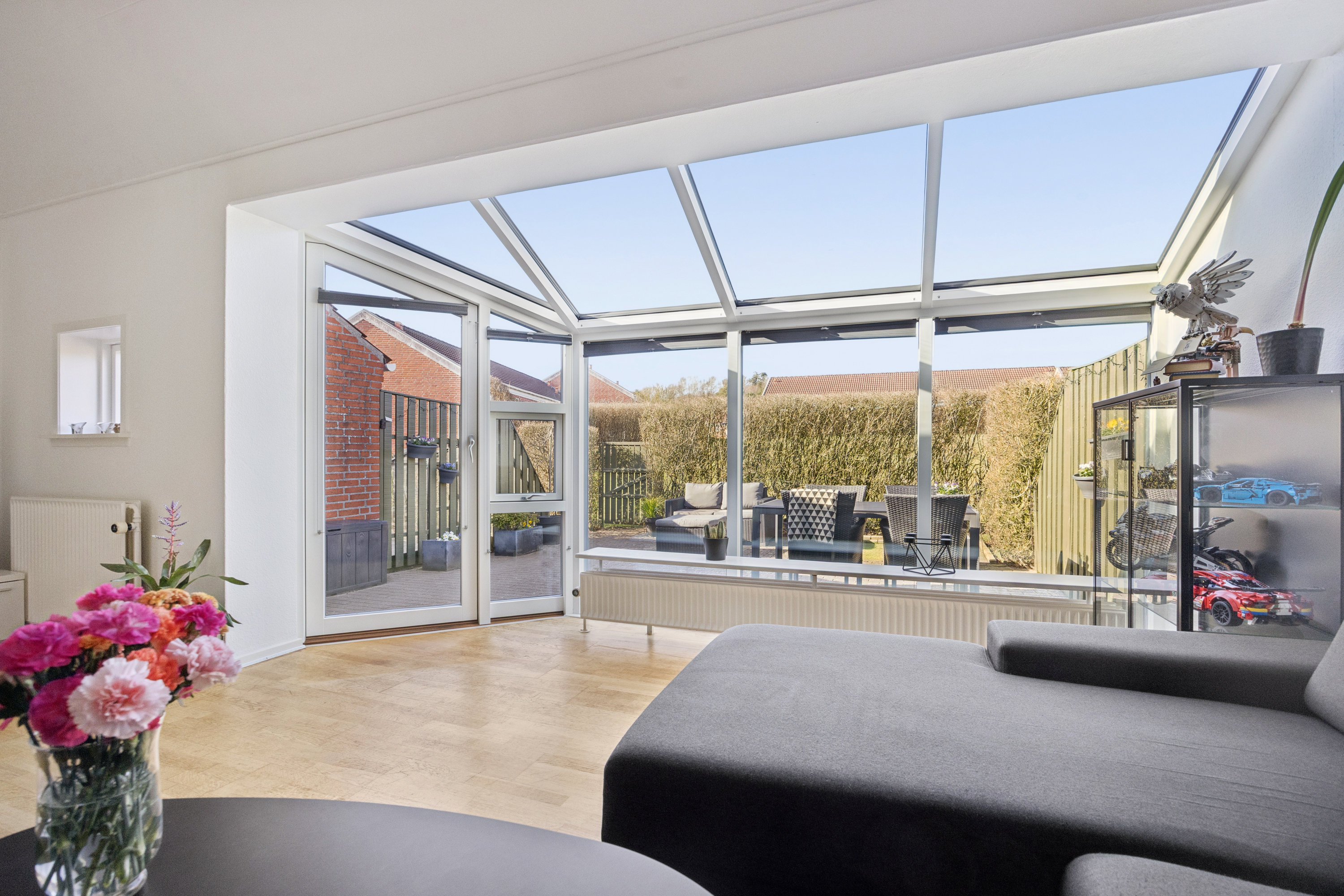 Fremhævet stue billede i fuldskærmstilstand. Billede af Ravndalen 9, 9310 Vodskov