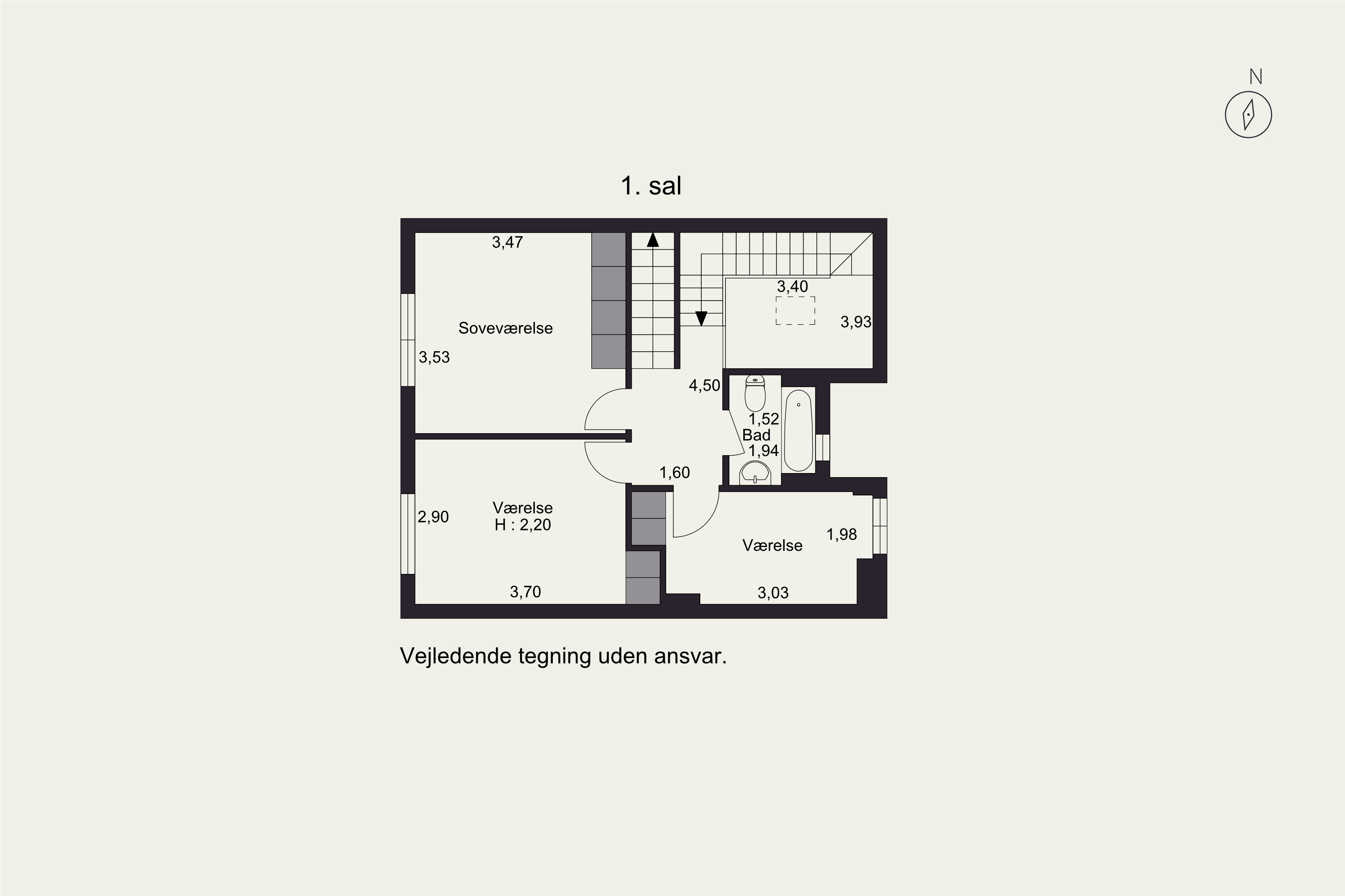 Plantegninger billede af Vejlemosevej 54, 2840 Holte