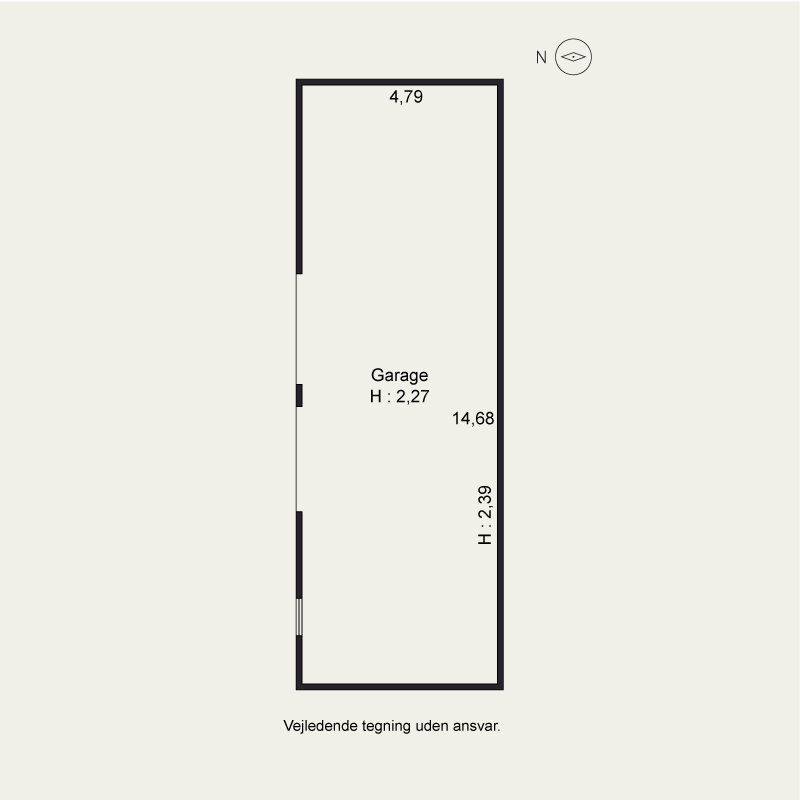 Plantegninger billede af Langergårdvej 18, Resen, 7600 Struer