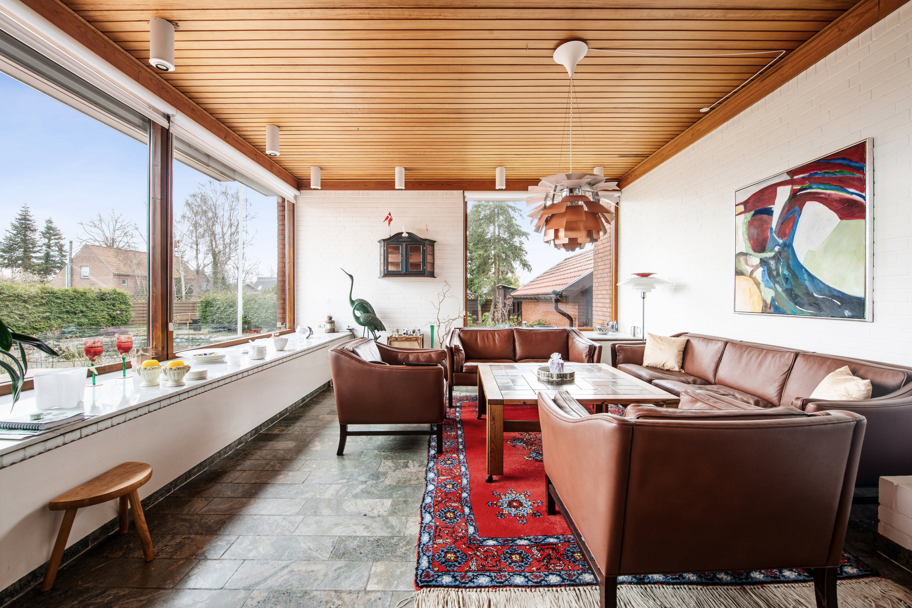 Fremhævet stue billede i fuldskærmstilstand. Billede af Olsbæk Strandvej 56A, 2670 Greve