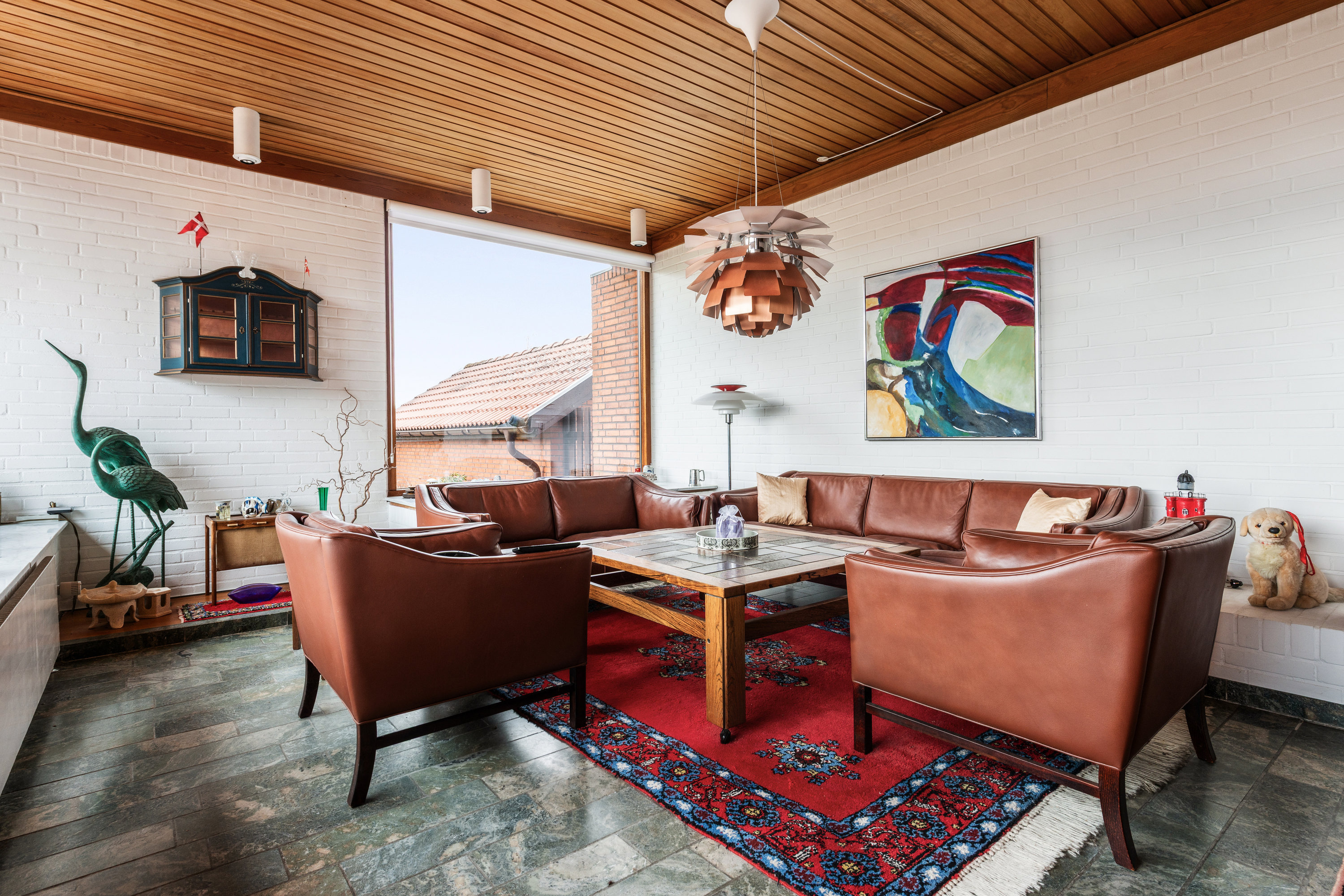 Fremhævet stue billede i fuldskærmstilstand. Billede af Olsbæk Strandvej 56A, 2670 Greve