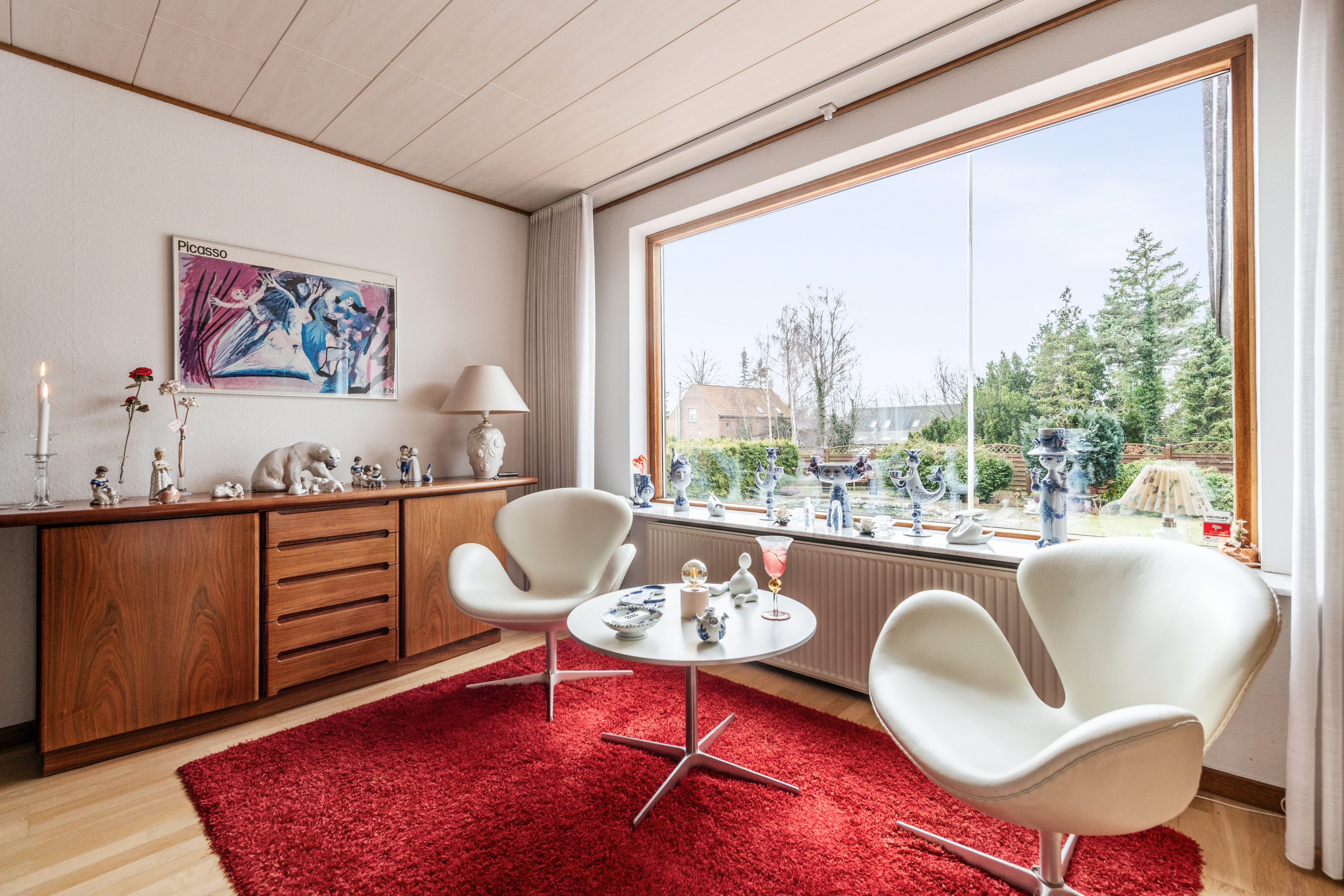 Fremhævet stue billede i fuldskærmstilstand. Billede af Olsbæk Strandvej 56A, 2670 Greve