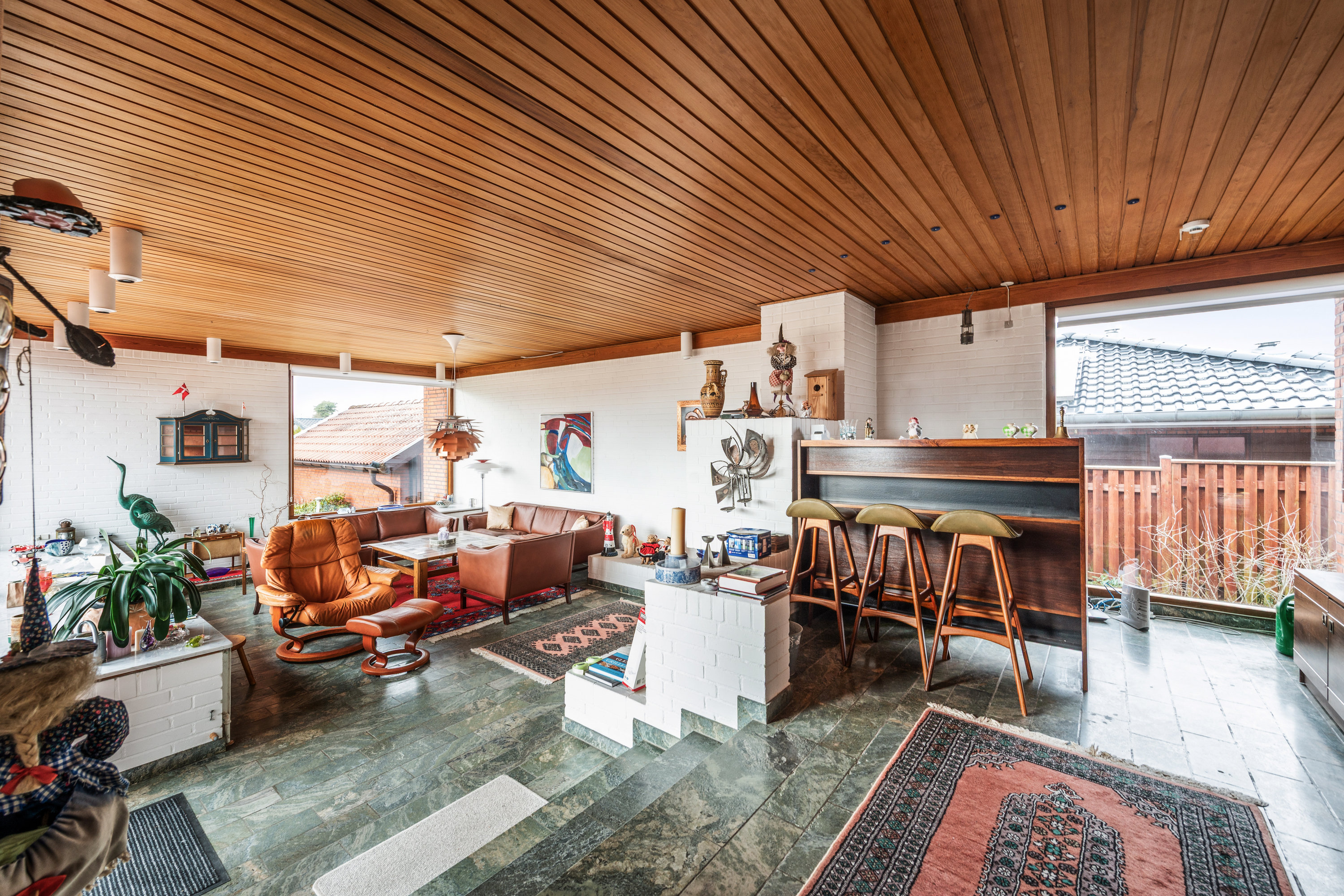 Fremhævet stue billede i fuldskærmstilstand. Billede af Olsbæk Strandvej 56A, 2670 Greve