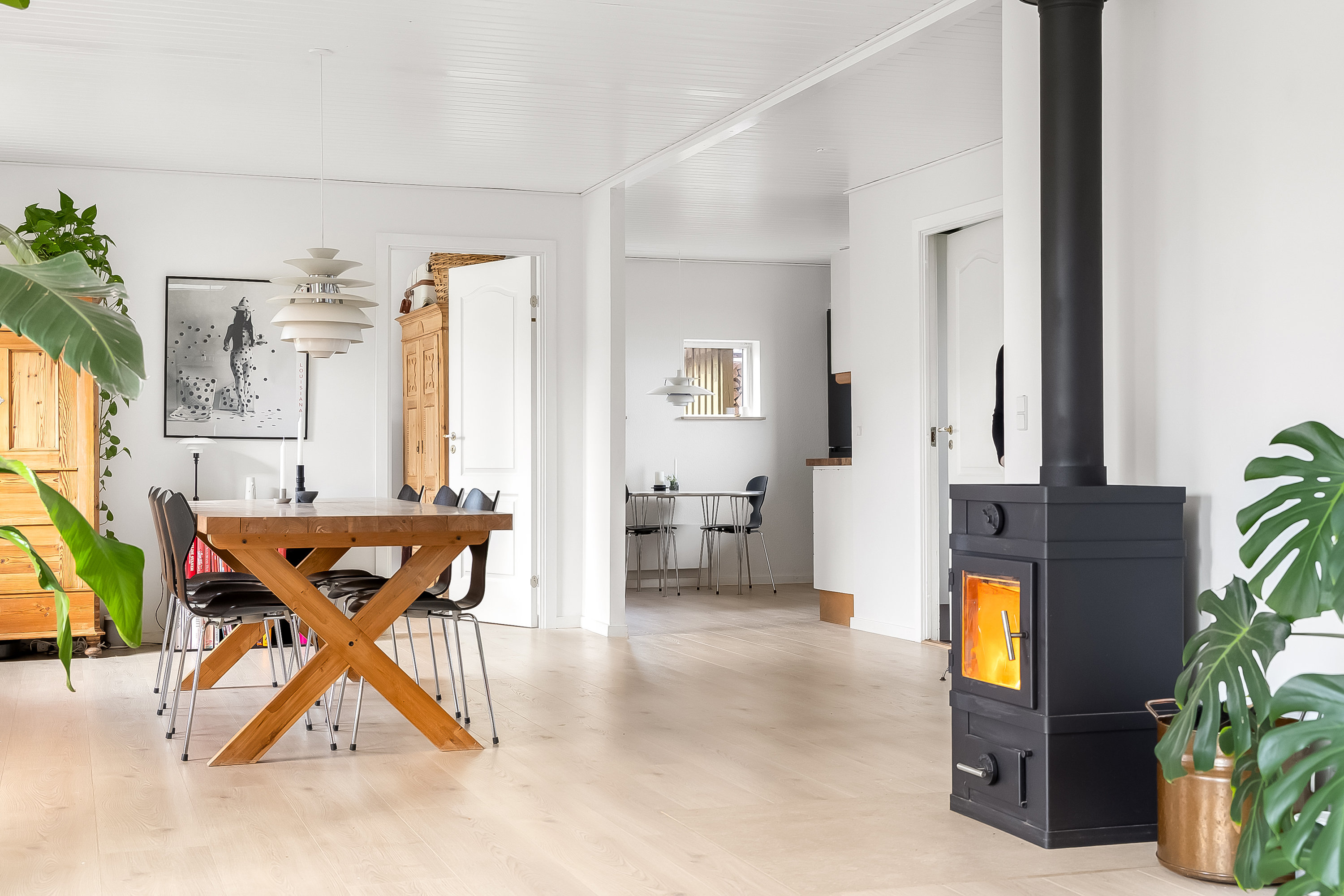 Fremhævet stue billede i fuldskærmstilstand. Billede af Skærbakken 2, 3210 Vejby